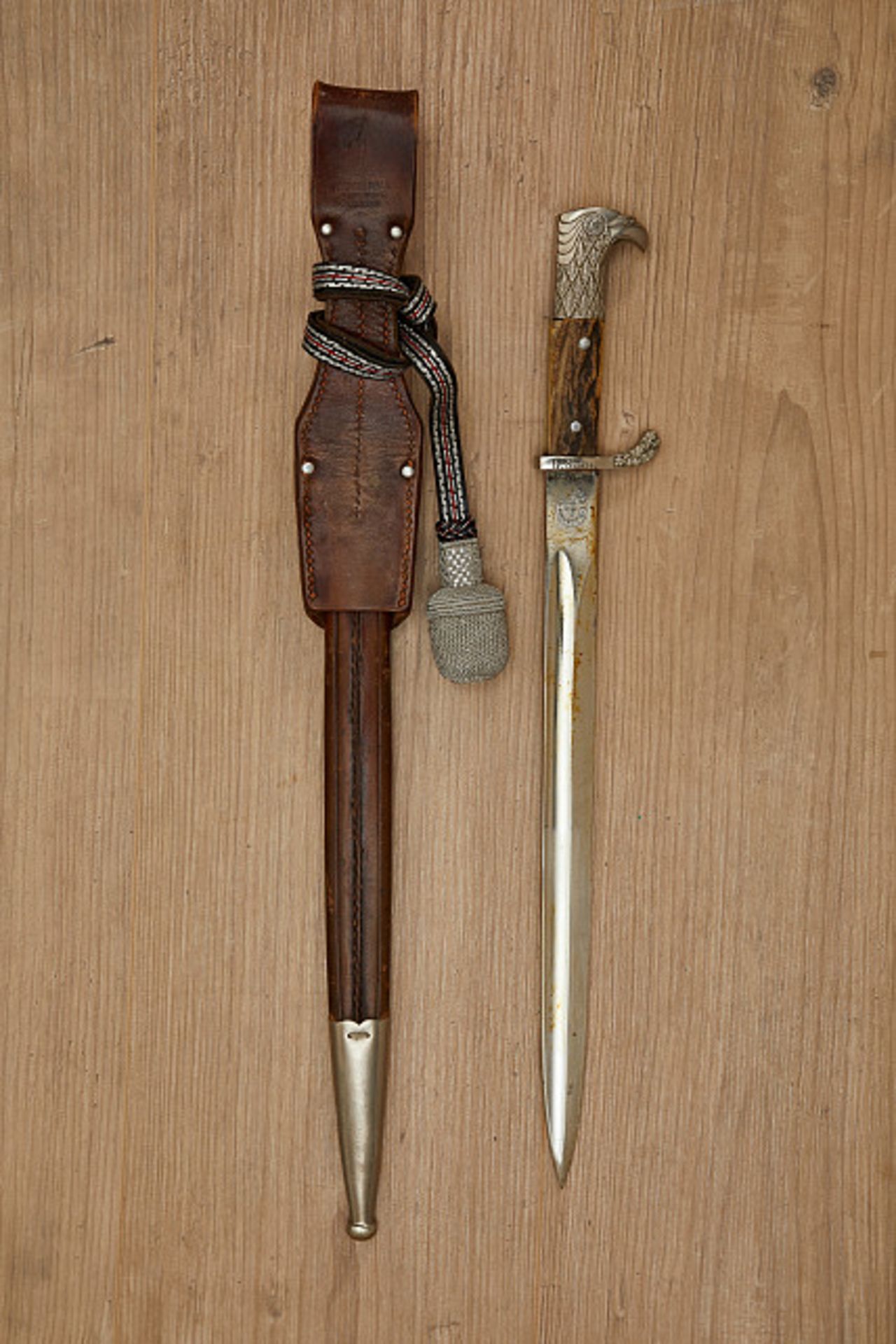 Deutsches Reich 1933 - 1945 - Polizei : Rural Police Bayonet. Rural Police Bayonet. Maker marked WKC - Bild 2 aus 2