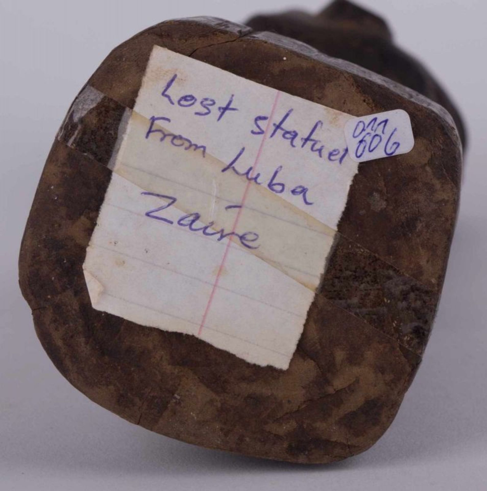 Zaire LUBA LOST Statuet - ca. H: 26,5 cm - - Provenienz: Alte Diplomaten-Sammlung - - Bild 6 aus 10