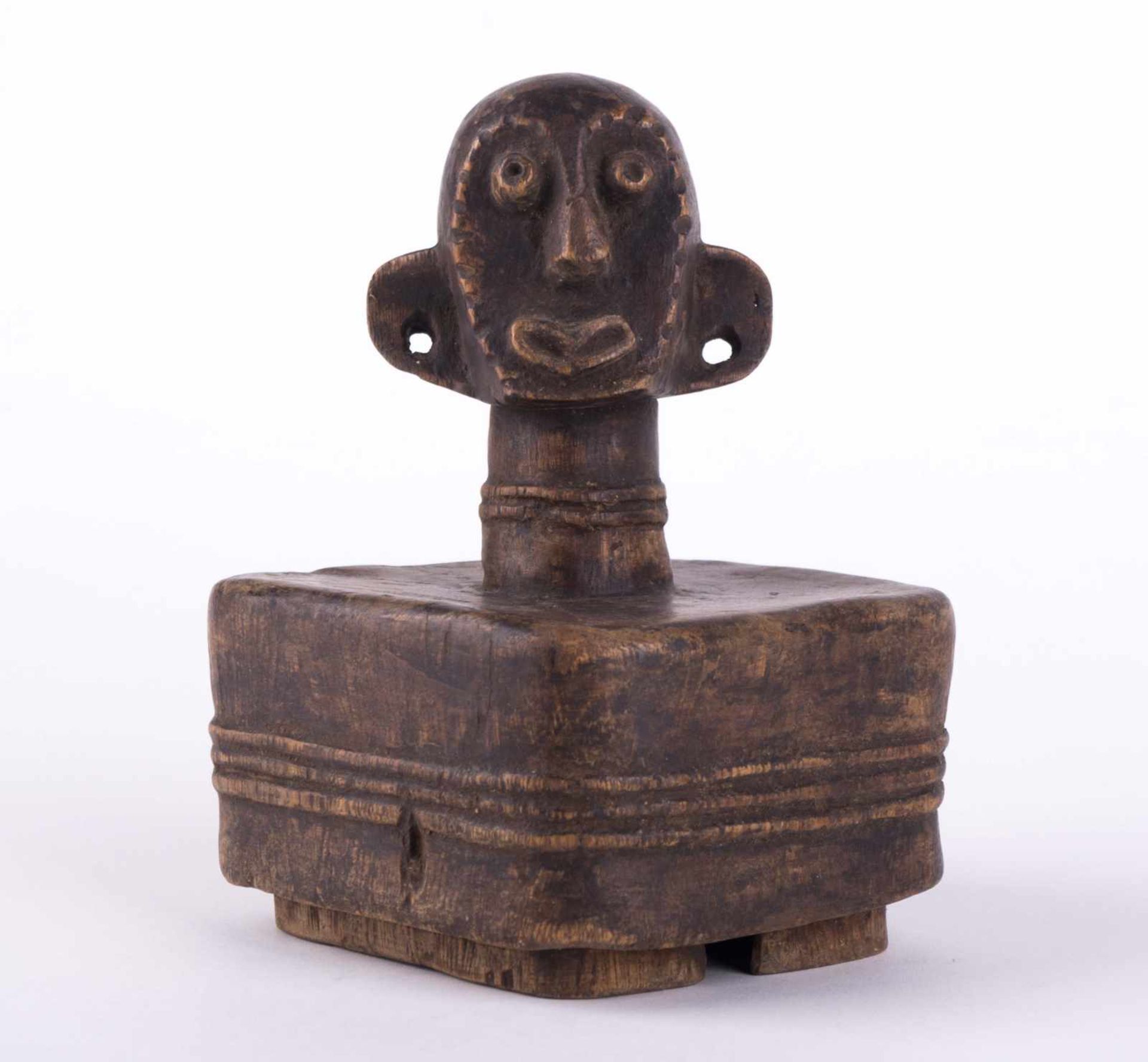 Figur Afrika - ca. 20,5 x cm x 13,5 cm x 13,5 cm - - Provenienz: Alte [...]