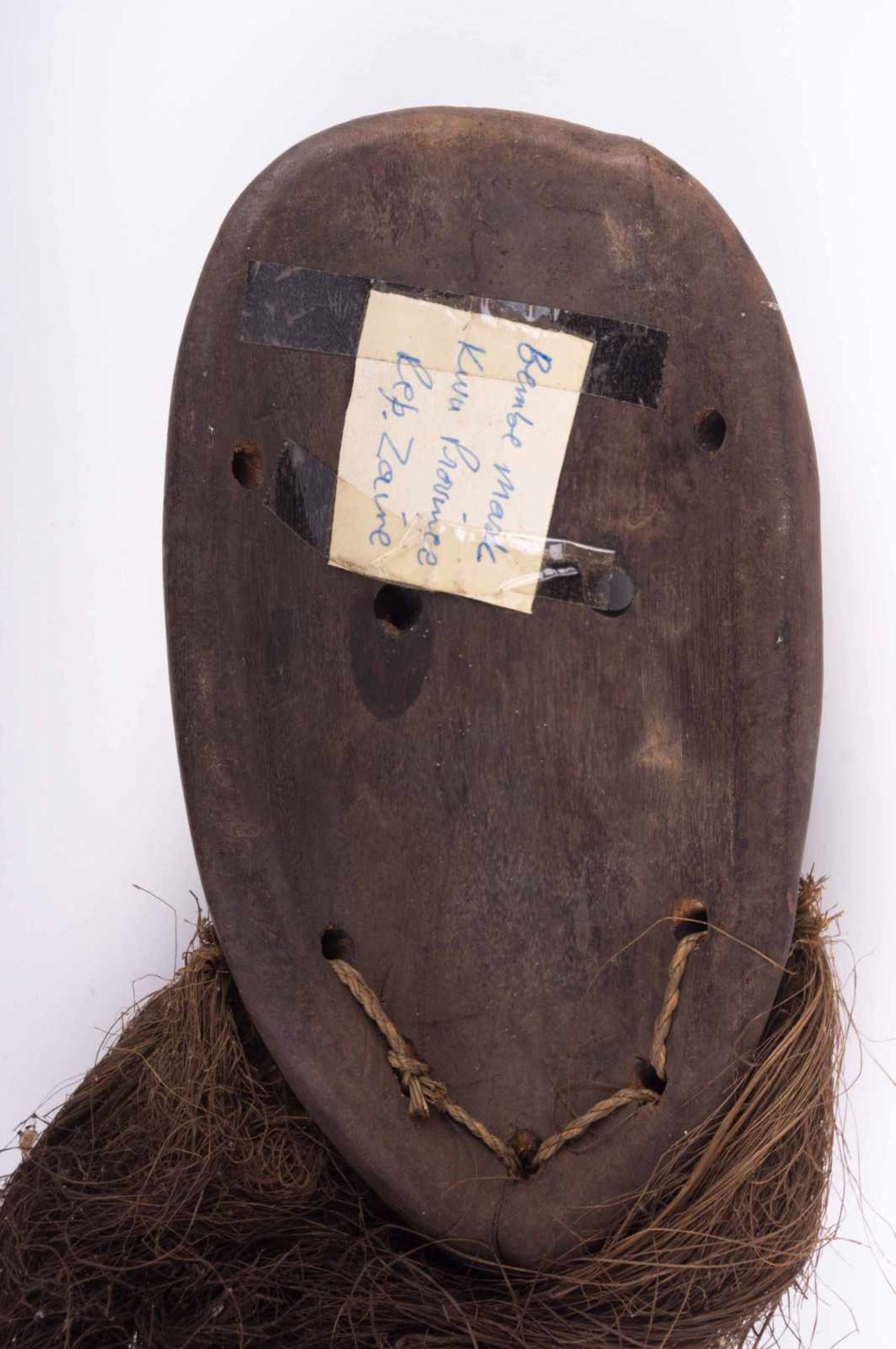 Zaire BEMBE Mask - ca. 18 cm x 10 cm - - Provenienz: Alte Diplomaten-Sammlung - - Bild 6 aus 6