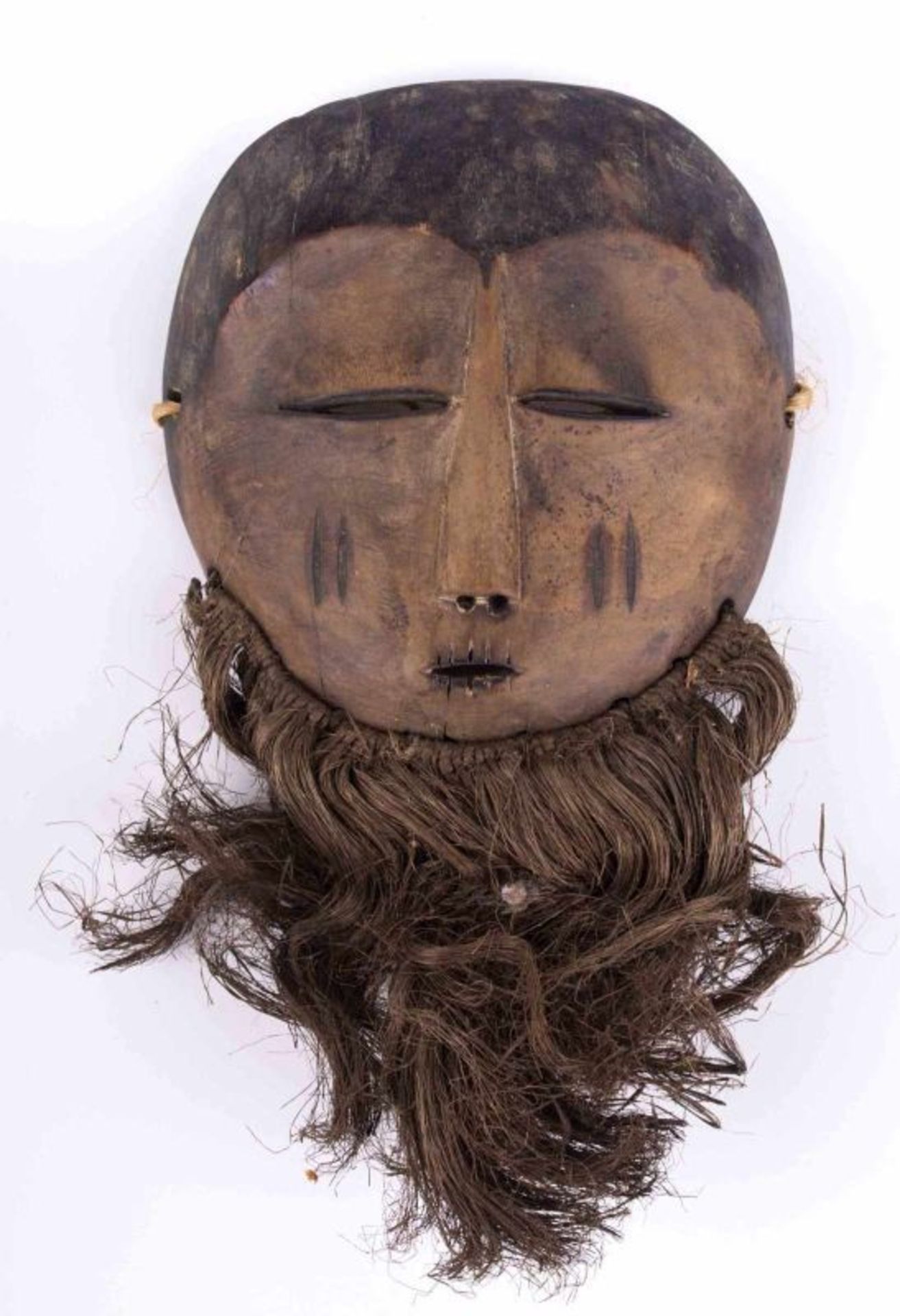 Zaire BEMBE Mask - ca. 34 cm x 19 cm - - Provenienz: Alte Diplomaten-Sammlung - - Bild 2 aus 6