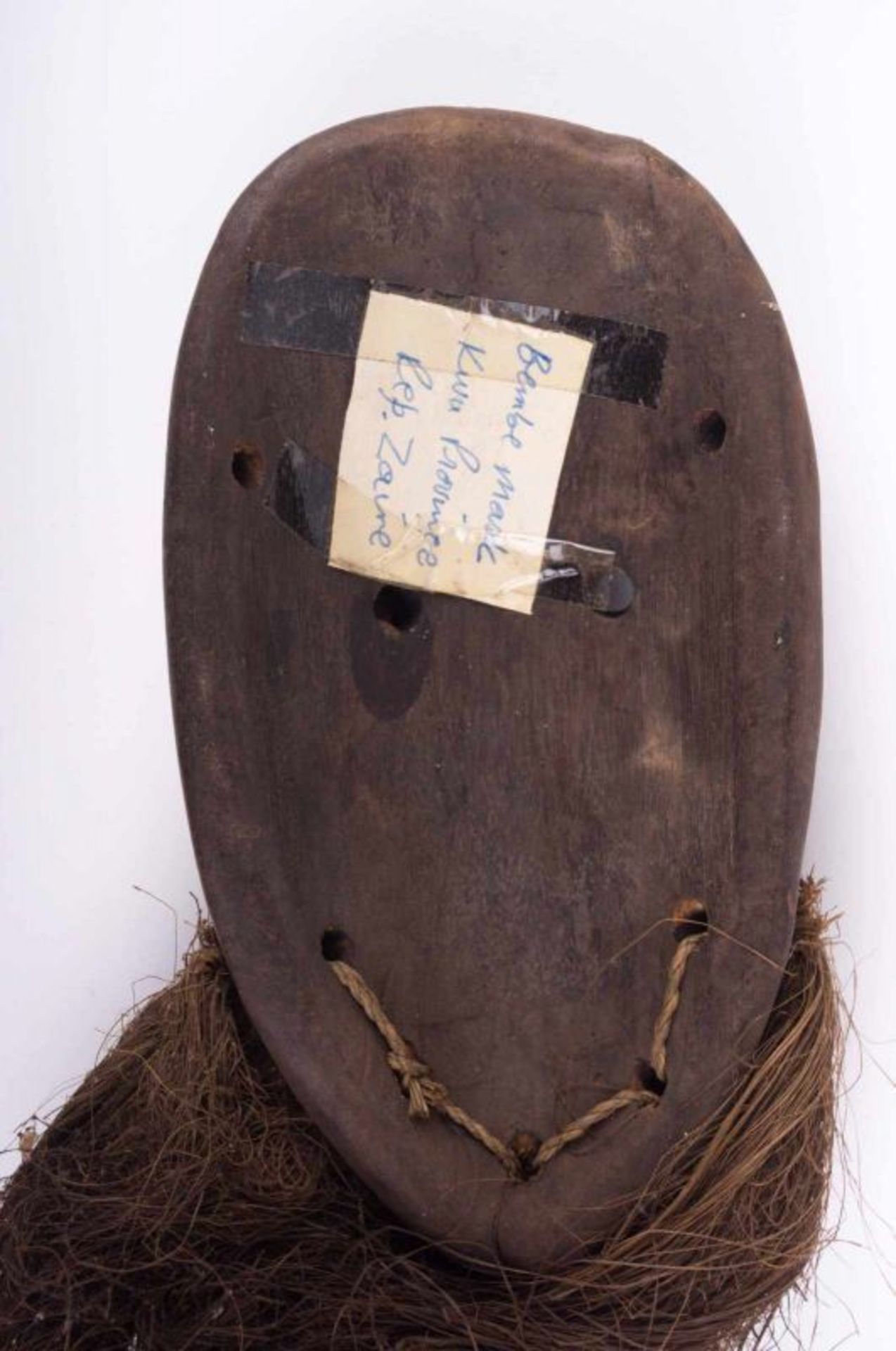 Zaire BEMBE Mask - ca. 18 cm x 10 cm - - Provenienz: Alte Diplomaten-Sammlung - - Bild 4 aus 6