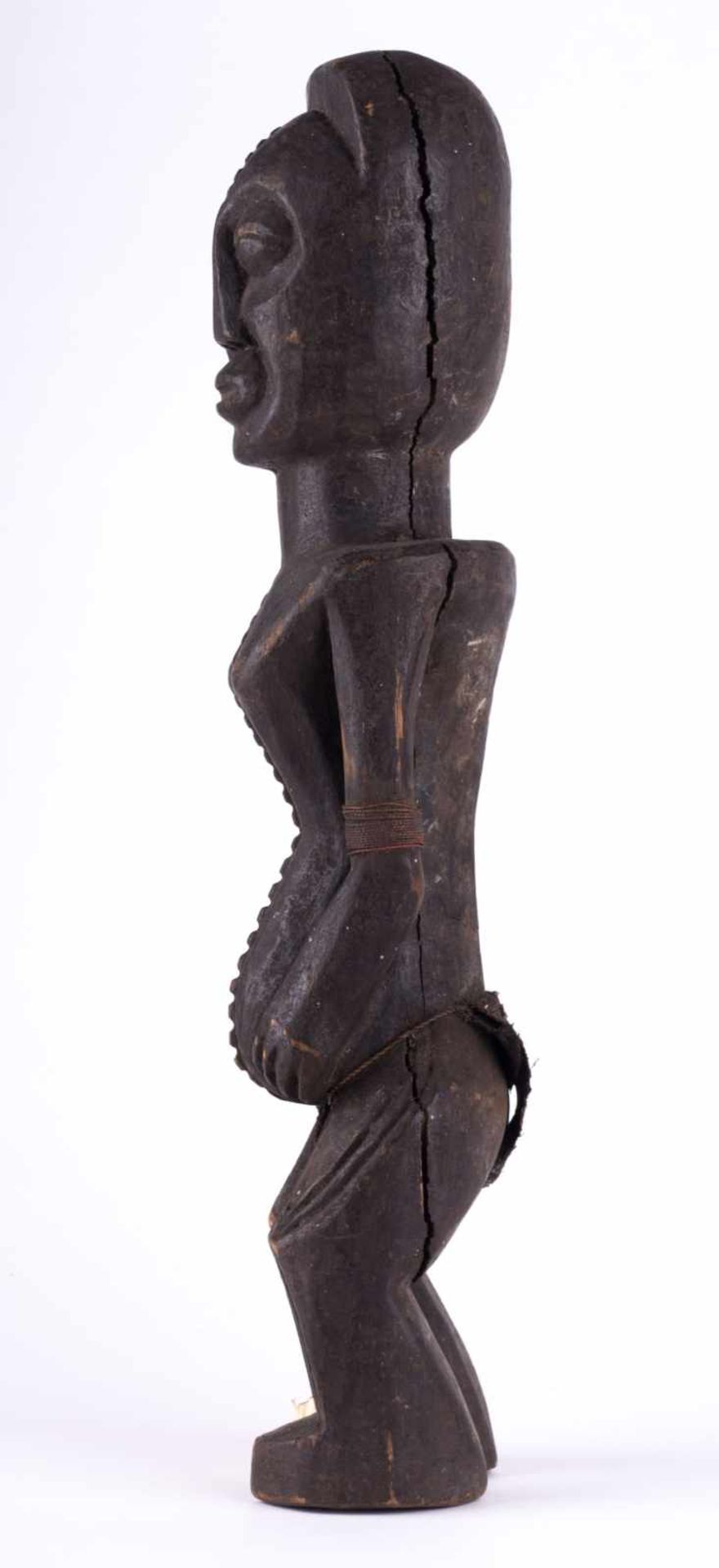 Zaire TABWA Statuet - ca. H: 57 cm - - Provenienz: Alte Diplomaten-Sammlung - - Bild 6 aus 8