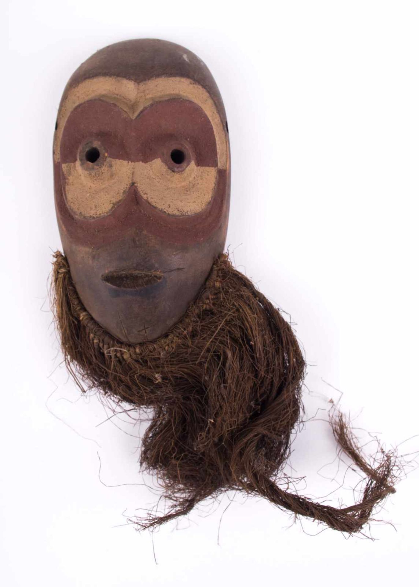 Zaire BEMBE Mask - ca. 18 cm x 10 cm - - Provenienz: Alte Diplomaten-Sammlung -