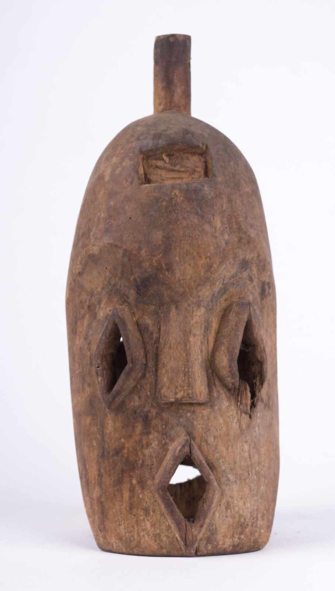 Zaire KALUNGA Mask(Rega Tribe) - ca. H: 29 cm, Ø 12,5 cm - - Provenienz: Alte [...] - Bild 6 aus 8
