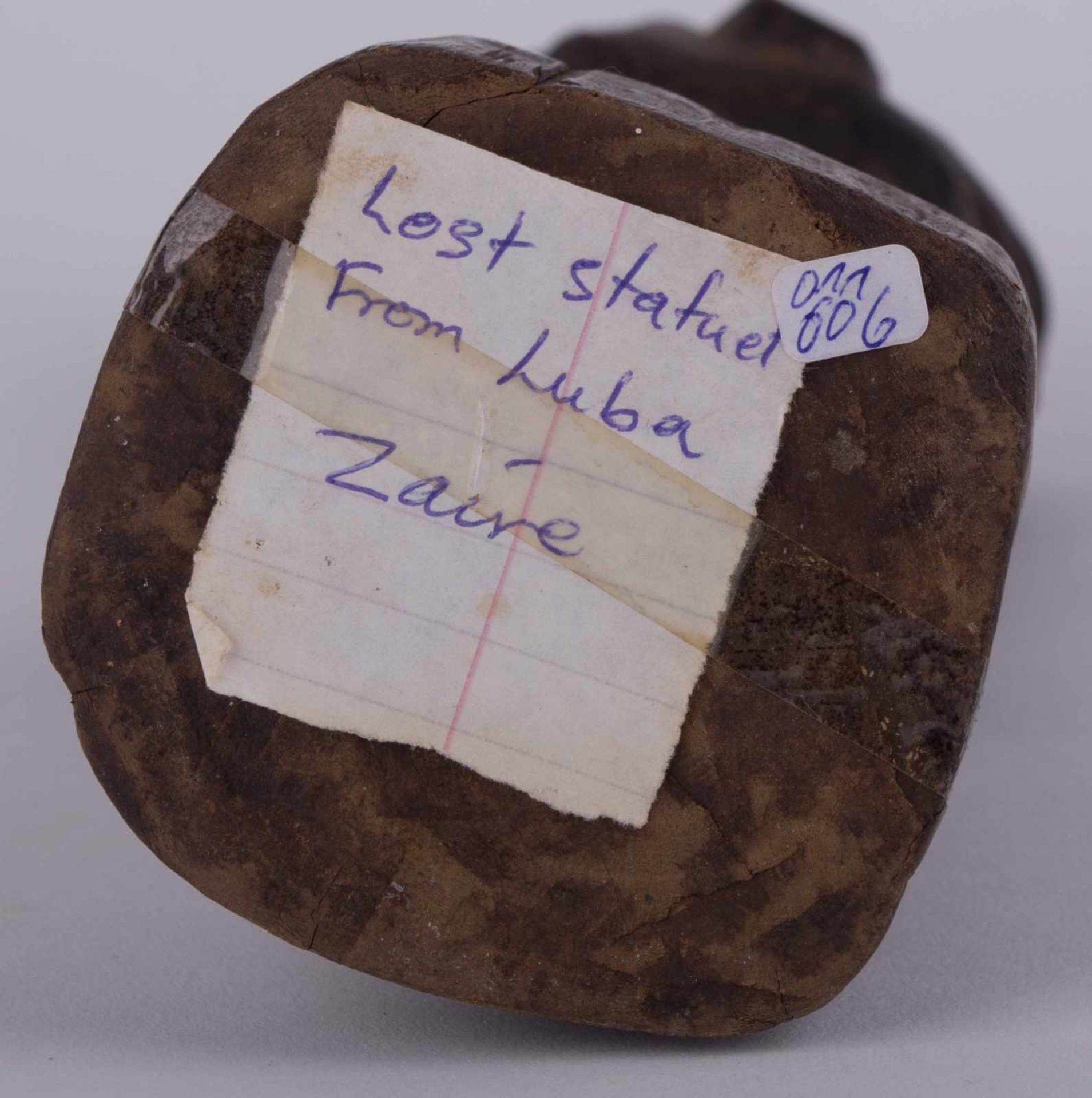 Zaire LUBA LOST Statuet - ca. H: 26,5 cm - - Provenienz: Alte Diplomaten-Sammlung - - Bild 10 aus 10