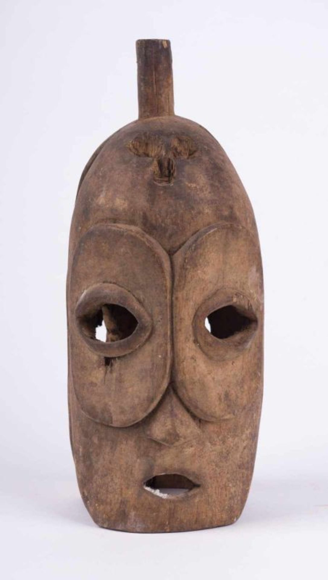 Zaire KALUNGA Mask(Rega Tribe) - ca. H: 29 cm, Ø 12,5 cm - - Provenienz: Alte [...] - Bild 2 aus 8