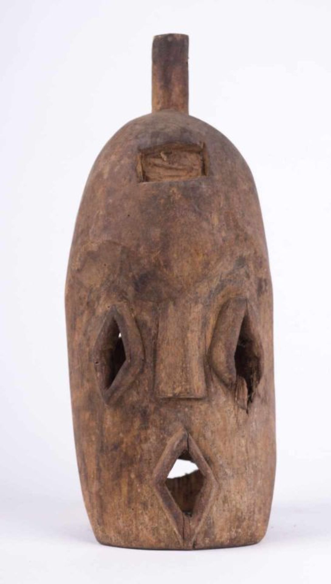 Zaire KALUNGA Mask(Rega Tribe) - ca. H: 29 cm, Ø 12,5 cm - - Provenienz: Alte [...] - Bild 3 aus 8