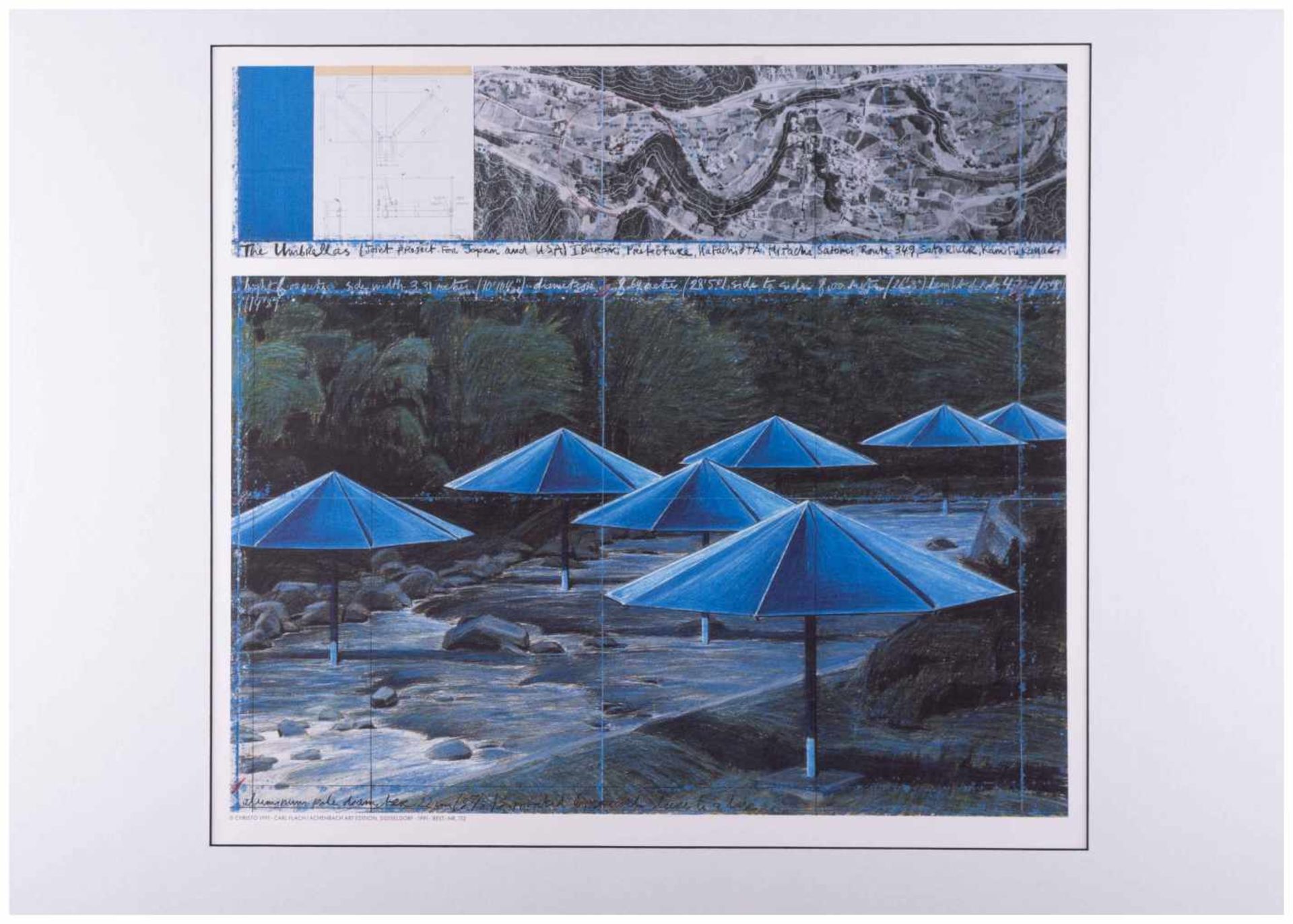 CHRISTO (1935) - "The Umbrellas"(joint project for Japan and USA) - [...]