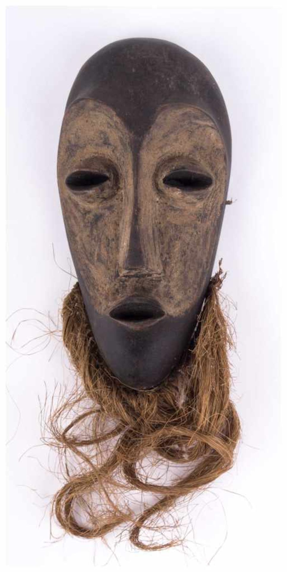 Zaire REGA Mask - Holz, ca. 24 cm x 10 cm - Provenienz: Alte Diplomaten-Sammlung - [...]