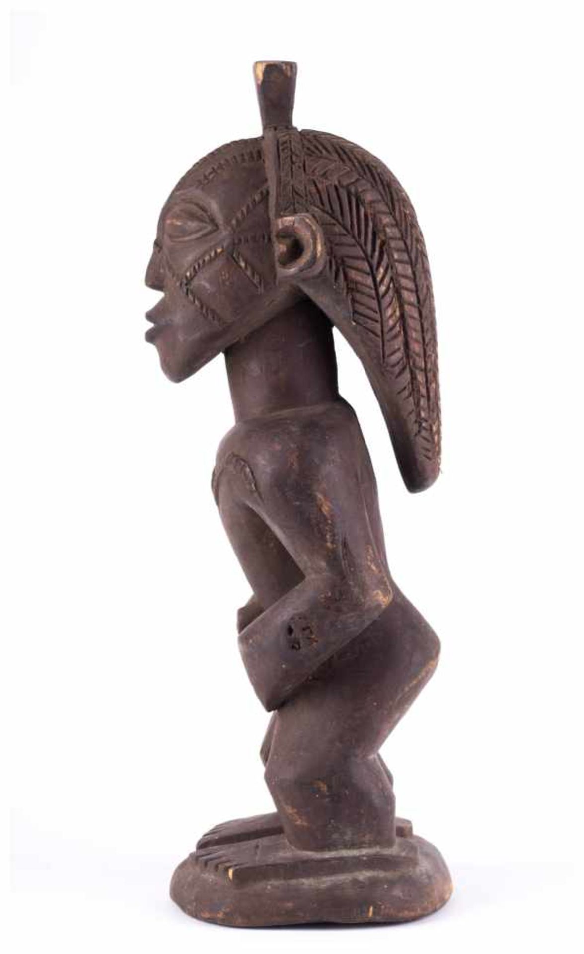 Zaire TABWA Figur - Holz, ca. H: 47 cm - Provenienz: Alte Diplomaten-Sammlung - [...] - Bild 6 aus 8