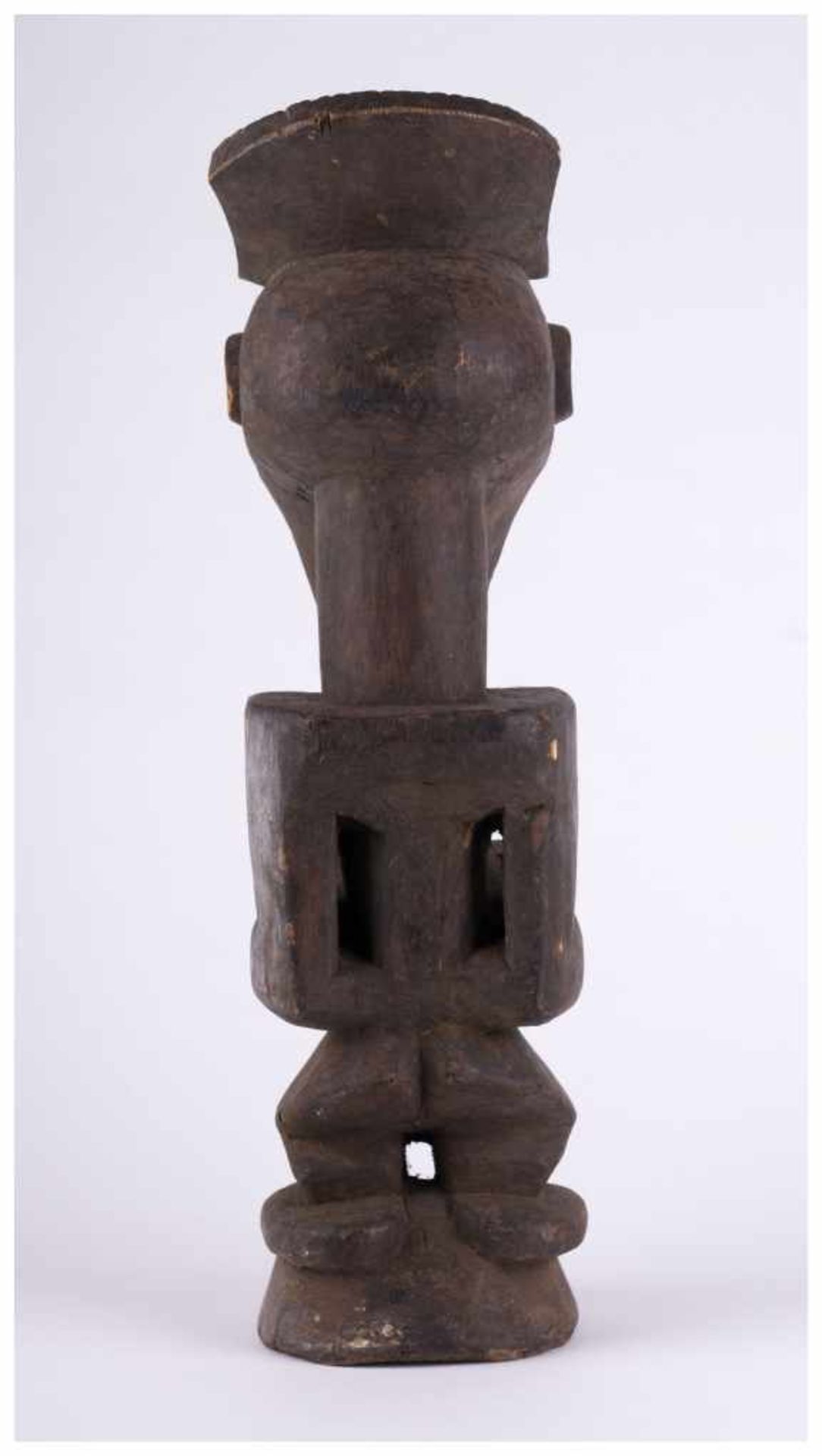 Zaire MAMBWE Woman Statuet - Holz, ca. H: 51,5 cm - Provenienz: Alte [...] - Bild 7 aus 8