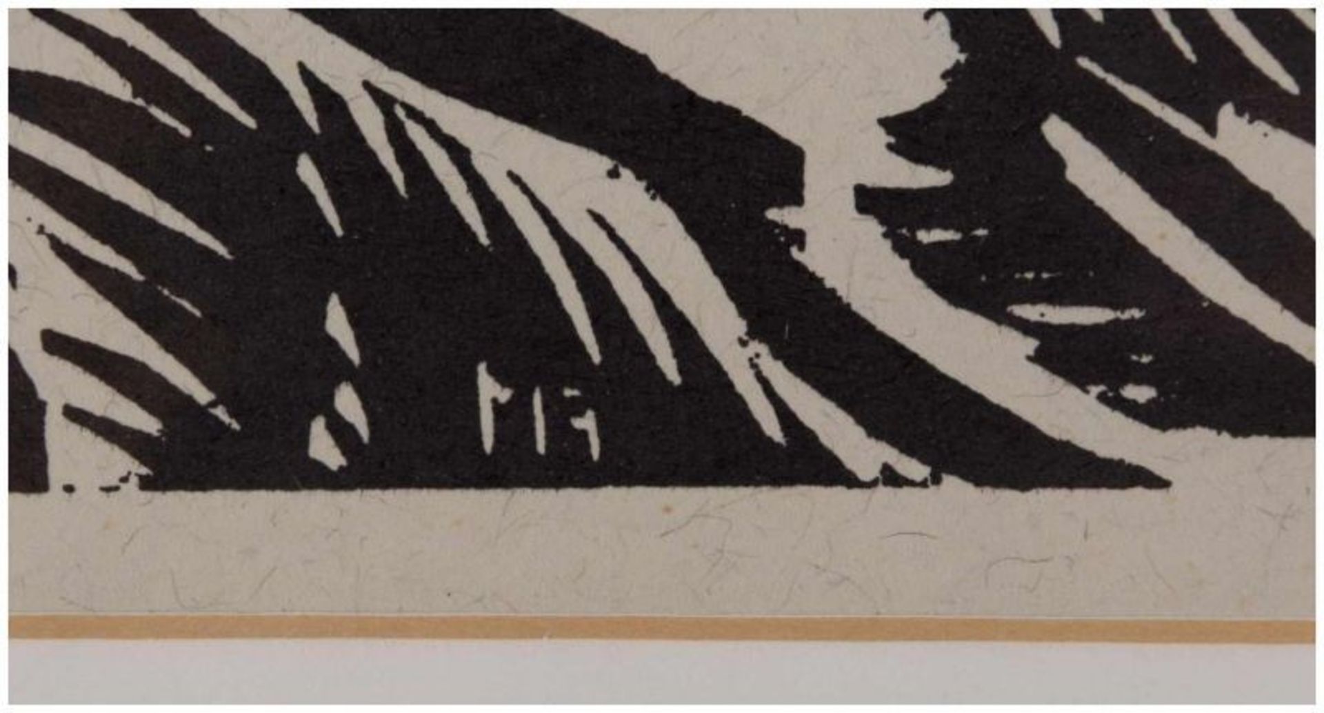 Frans MASEREEL (1889-1972) - "Am Strand" - Grafik-Multiple-Holzschnitt, Sichtmaß [...] - Image 4 of 6