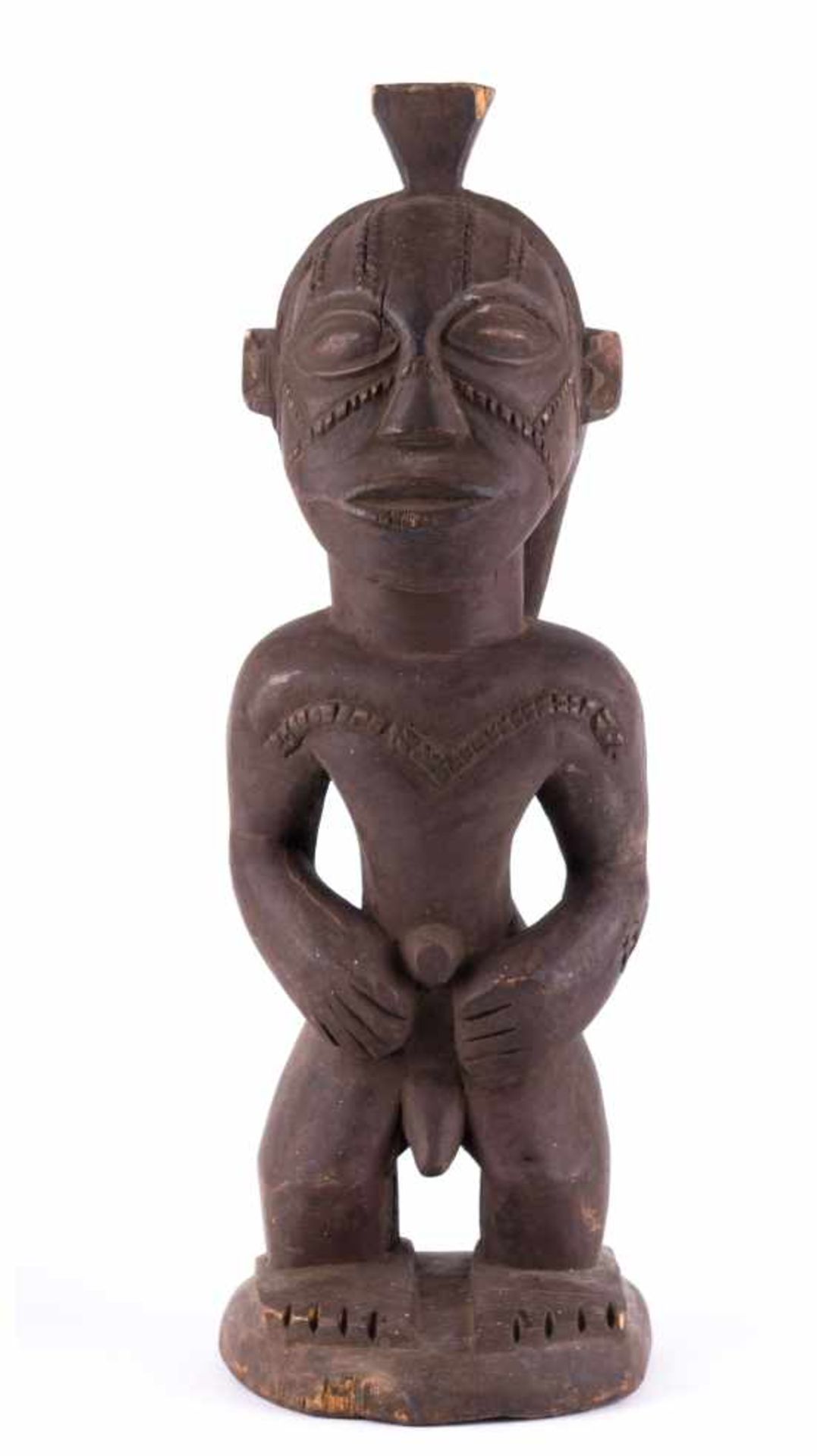 Zaire TABWA Figur - Holz, ca. H: 47 cm - Provenienz: Alte Diplomaten-Sammlung - [...]