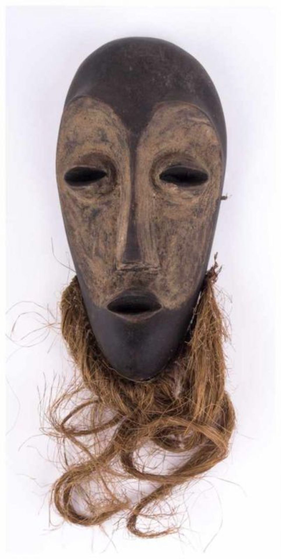 Zaire REGA Mask - Holz, ca. 24 cm x 10 cm - Provenienz: Alte Diplomaten-Sammlung - [...] - Bild 2 aus 6