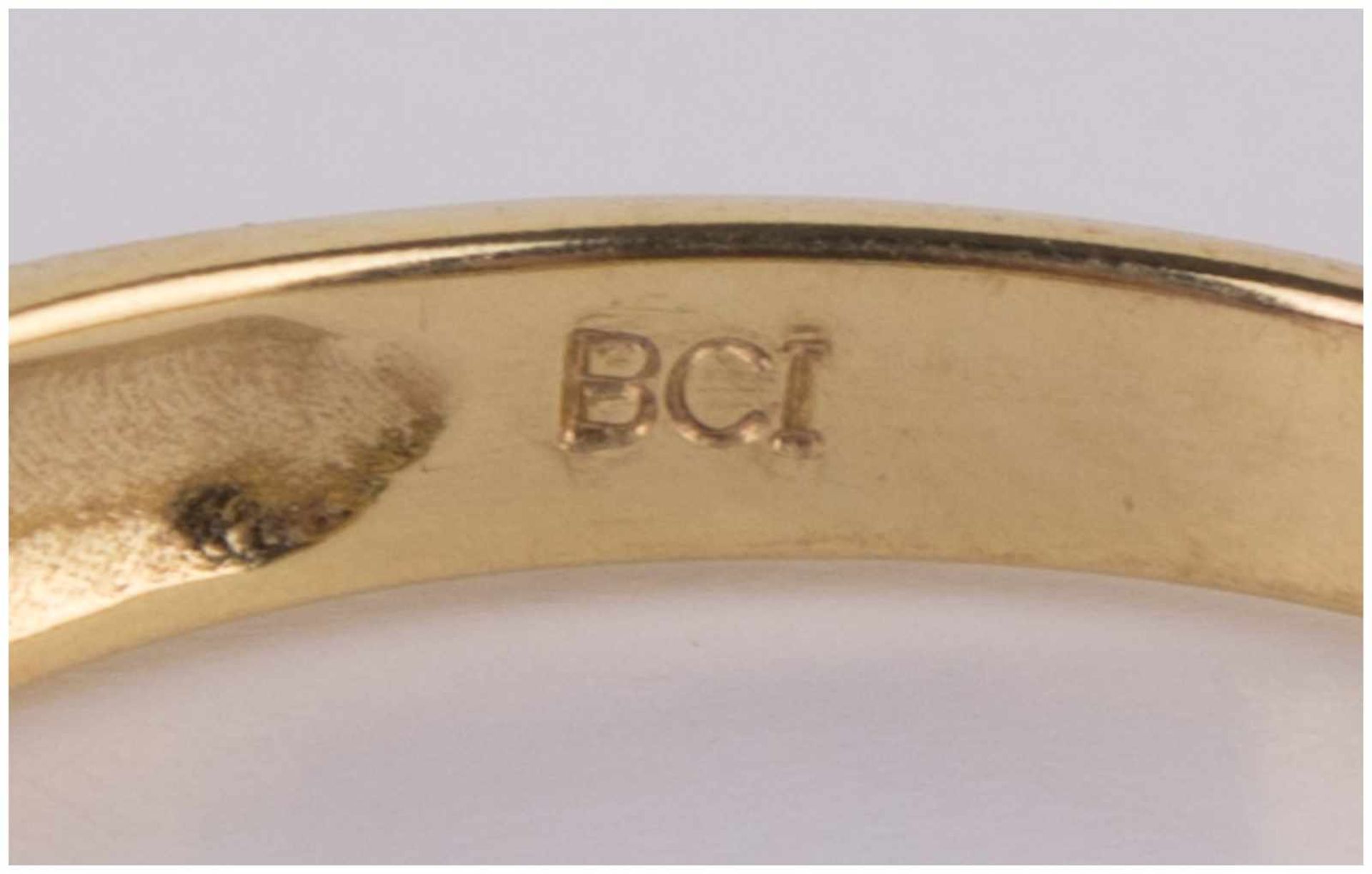 Granat-Amethist Ring / Garnet-Amethyst gold ring - GG 375/000, Gesamtgewicht ca. 1,8 [...] - Image 10 of 10