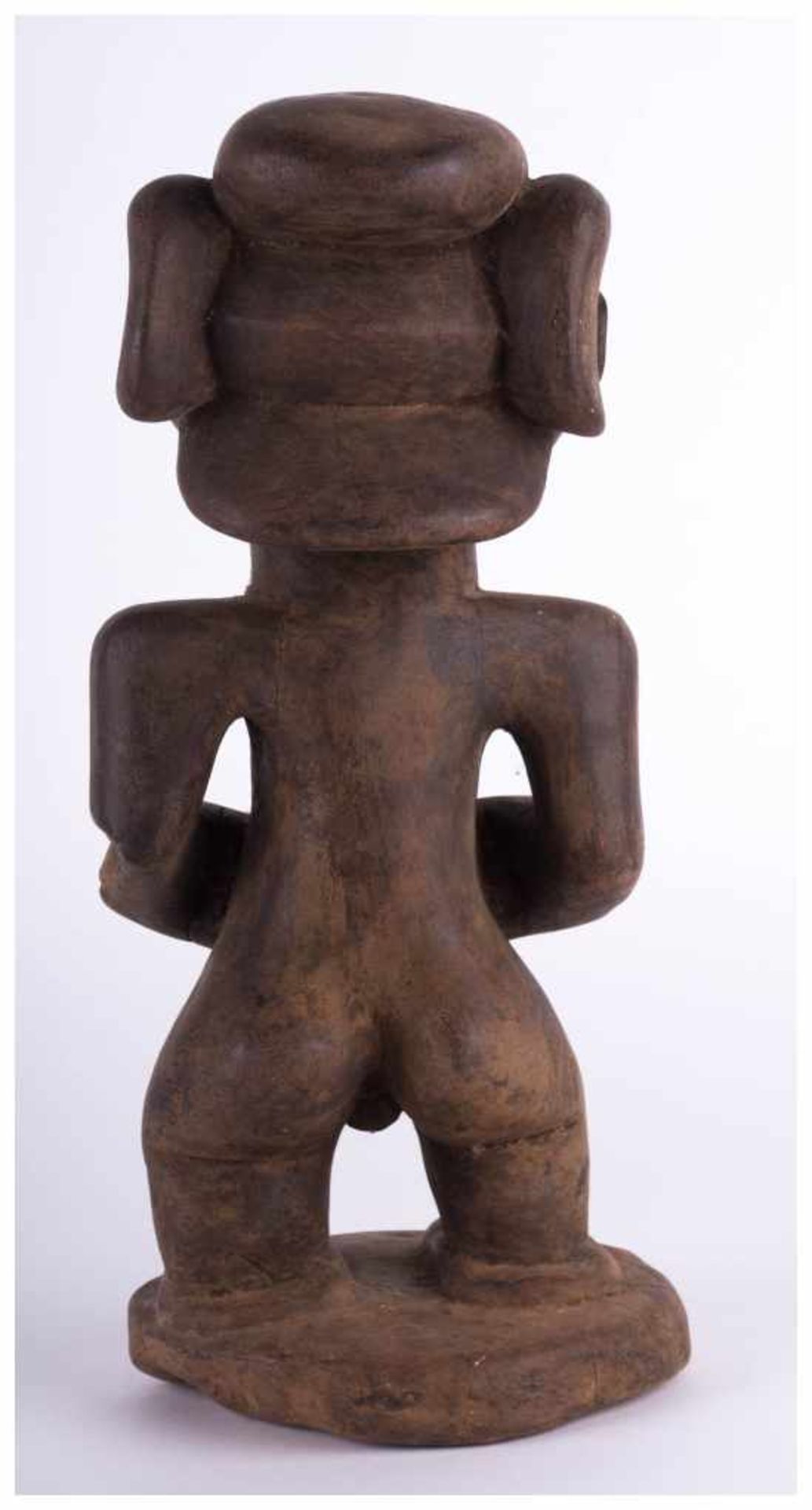 Luba Figur Zaire - Holz, H: 36,5 cm - Provenienz: Alte Diplomaten-Sammlung - - [...] - Bild 7 aus 8