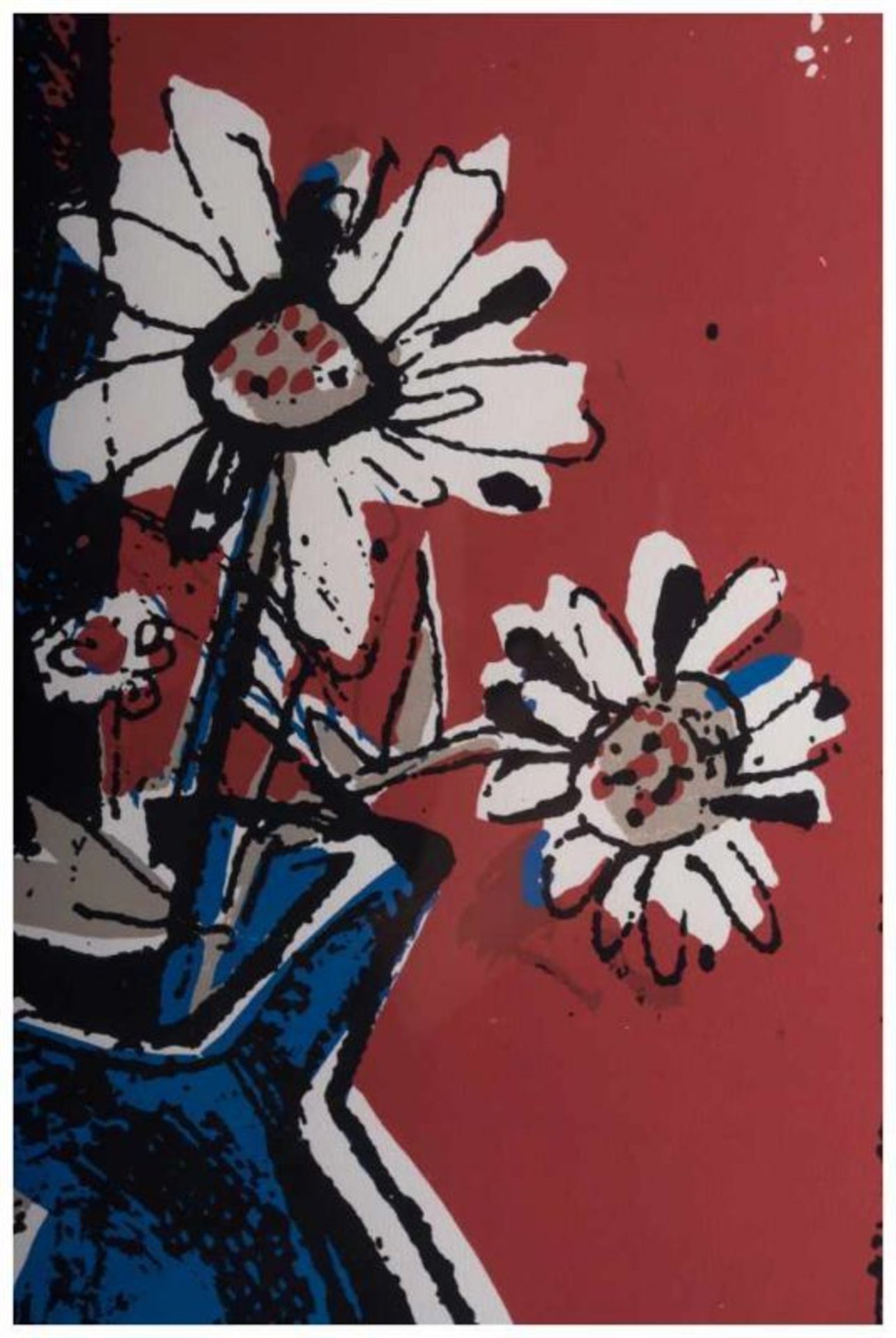 Walter WOMACKA (1925-2010) - "Mädchen mit Blumenvase" - Grafik-Multiple, [...] - Image 4 of 10