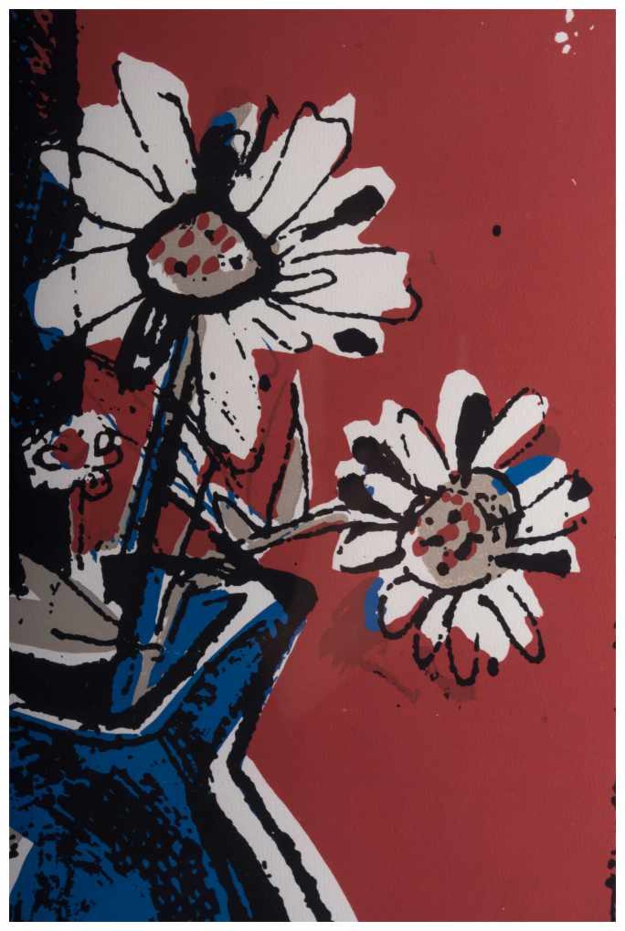 Walter WOMACKA (1925-2010) - "Mädchen mit Blumenvase" - Grafik-Multiple, [...] - Image 8 of 10