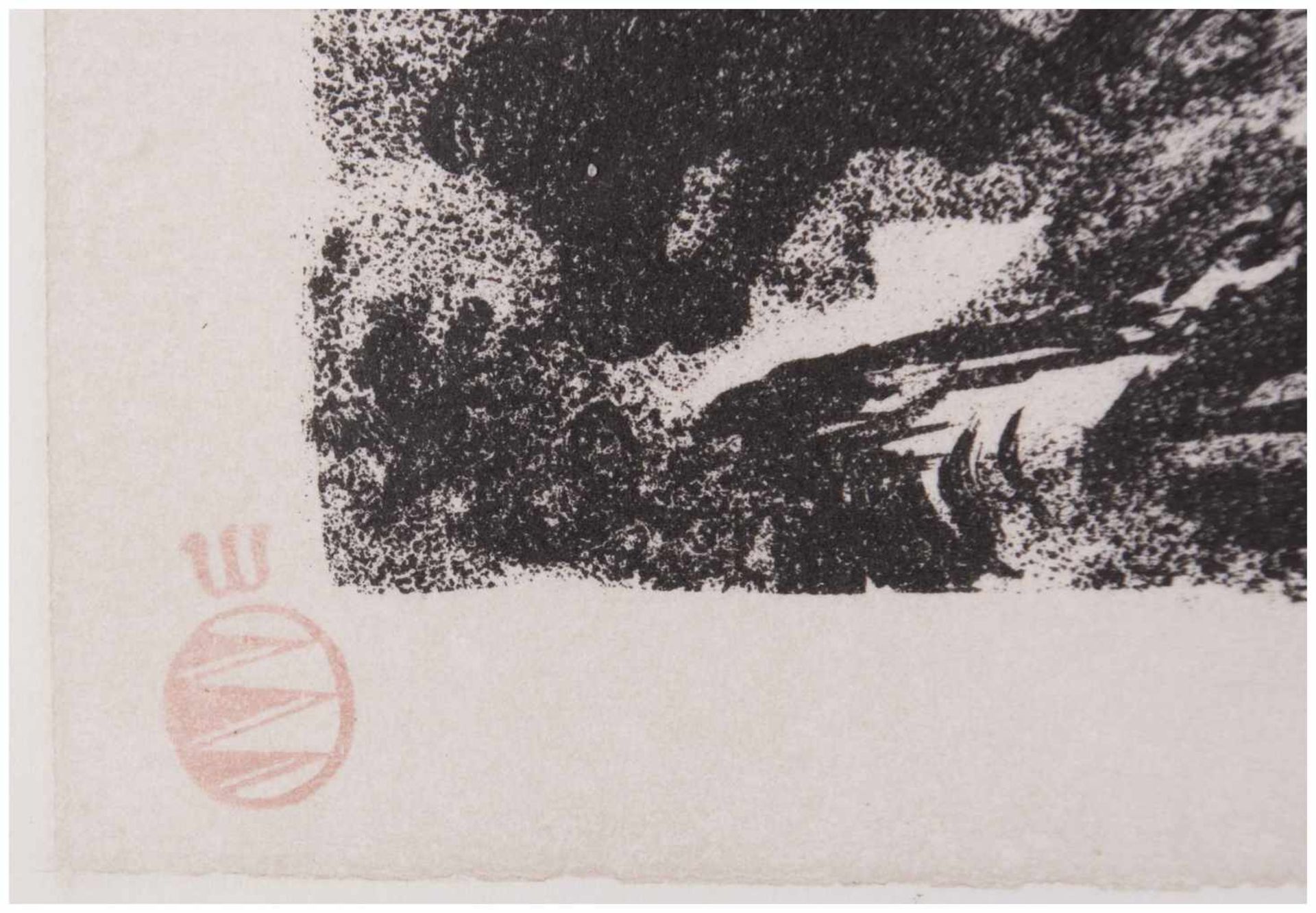Andreas Paul WEBER (1883/93-1980) - "Ohne Titel" - Grafik-Multiple, Lithografie, 36 [...] - Image 7 of 8