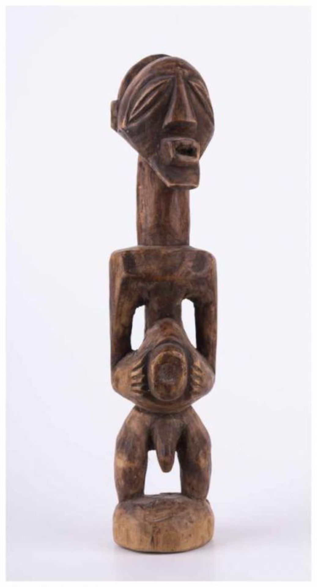 Fruchtbarkeits- Figur Afrika / Fertility figure, Africa - Holz, H: 29,5 cm - [...] - Bild 2 aus 8