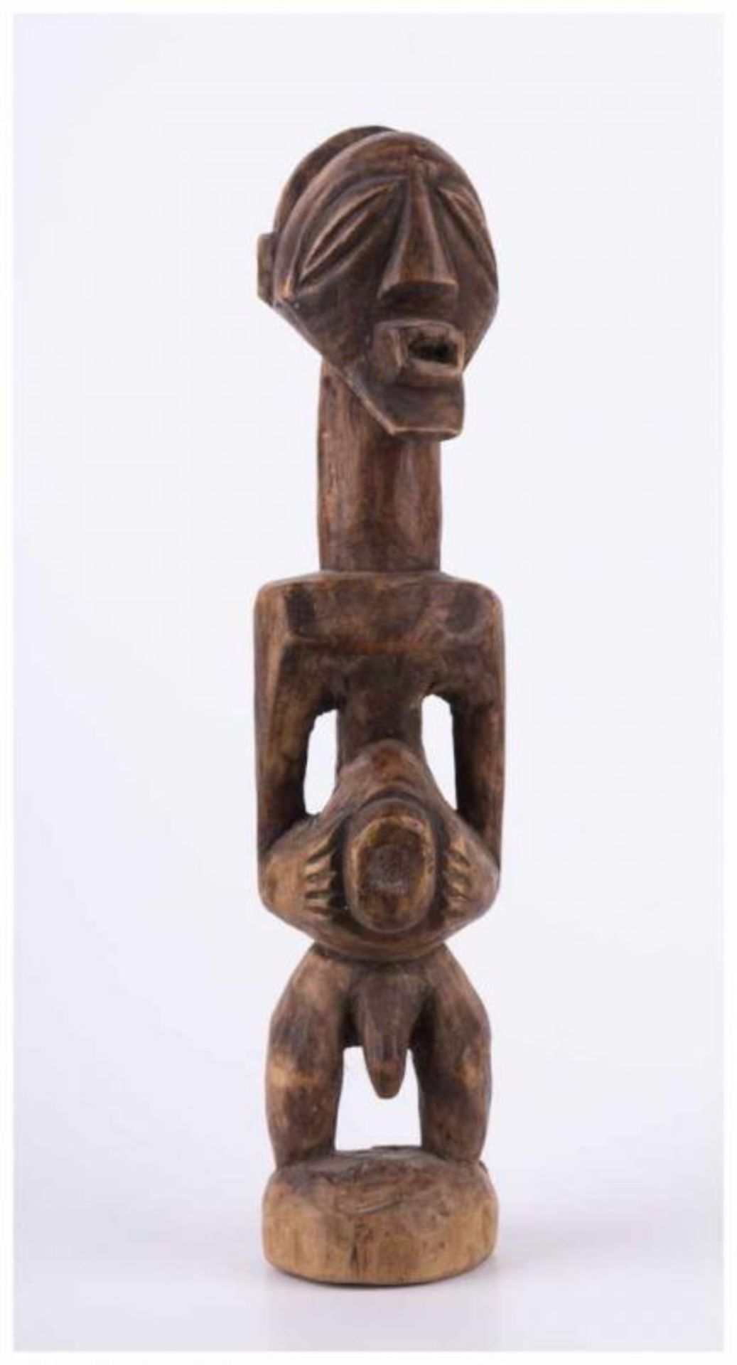 Fruchtbarkeits- Figur Afrika / Fertility figure, Africa - Holz, H: 29,5 cm - [...] - Image 2 of 8