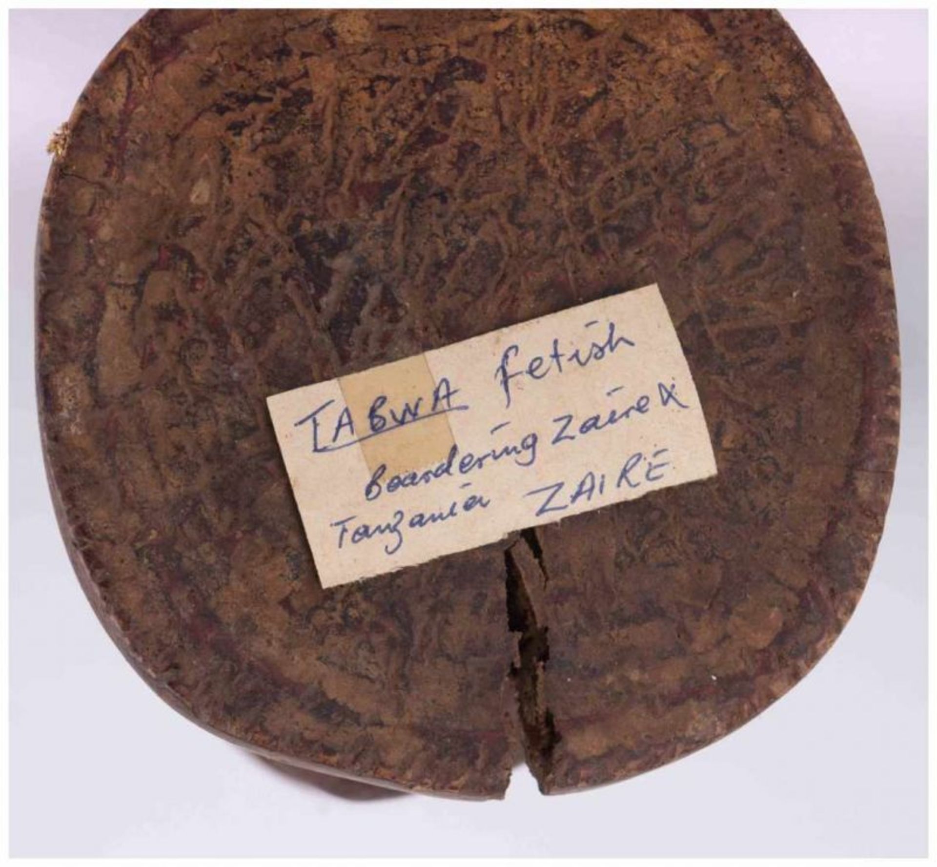 Zaire TABWA Fetish - Holz, ca. H: 34 cm - Provenienz: Alte Diplomaten-Sammlung - [...] - Bild 5 aus 8
