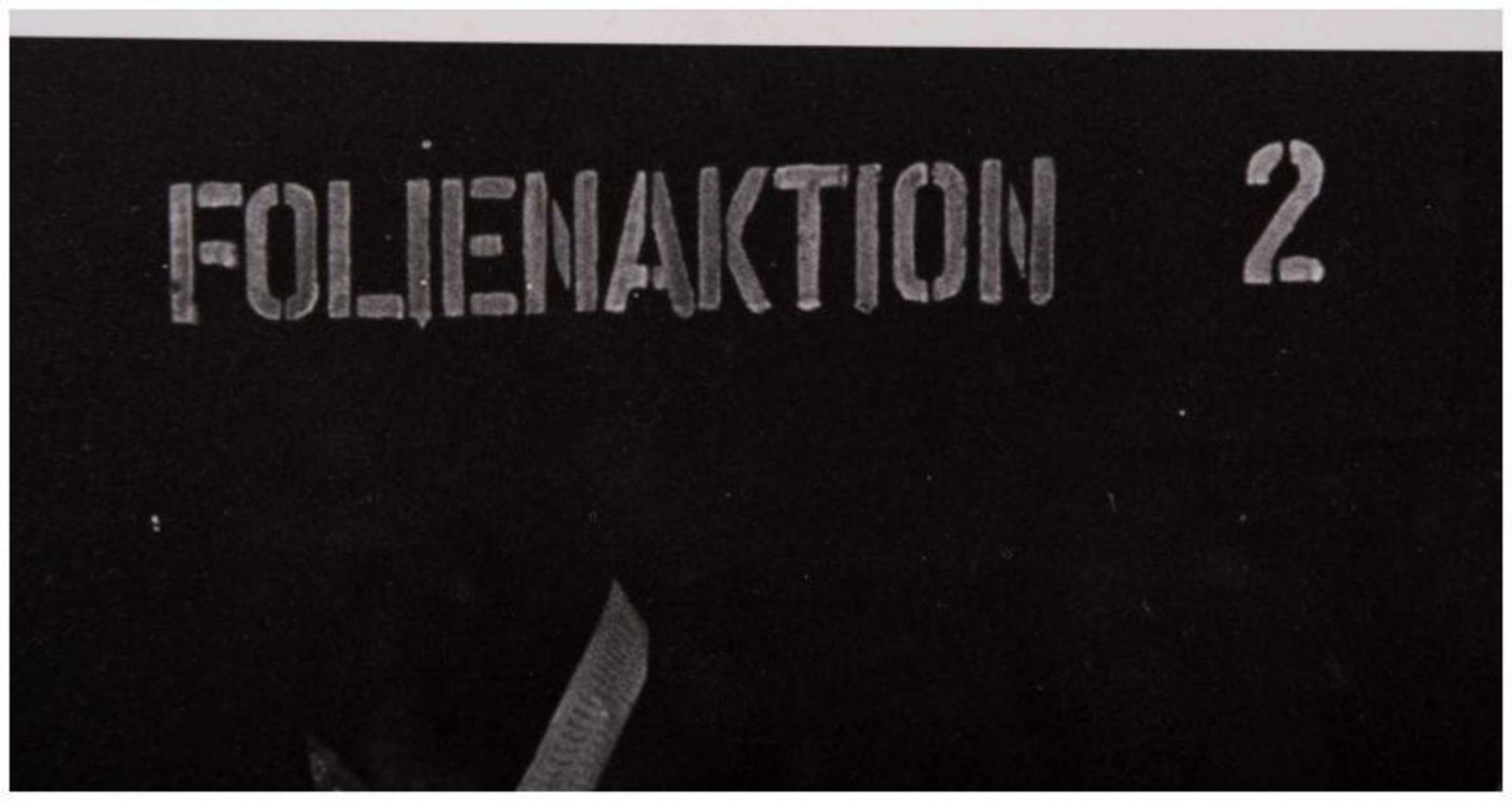 Klaus TOBER (1950-1994) - "Folienaktion 2" - Fotografie, 30,1 cm x 40,4 cm, - [...] - Image 4 of 6