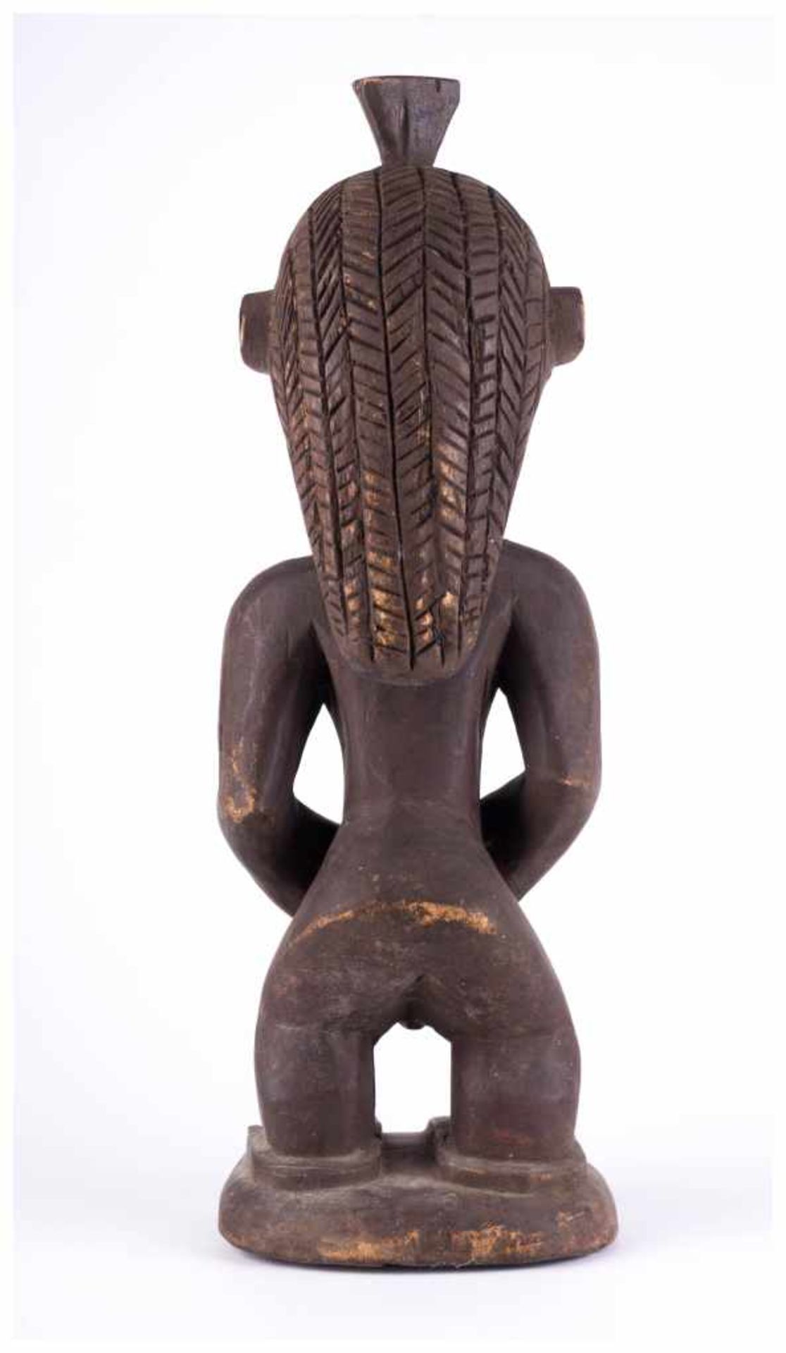 Zaire TABWA Figur - Holz, ca. H: 47 cm - Provenienz: Alte Diplomaten-Sammlung - [...] - Bild 7 aus 8