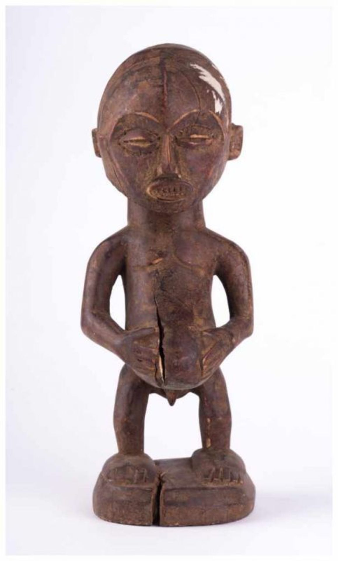 Zaire TABWA Fetish - Holz, ca. H: 34 cm - Provenienz: Alte Diplomaten-Sammlung - [...] - Bild 2 aus 8