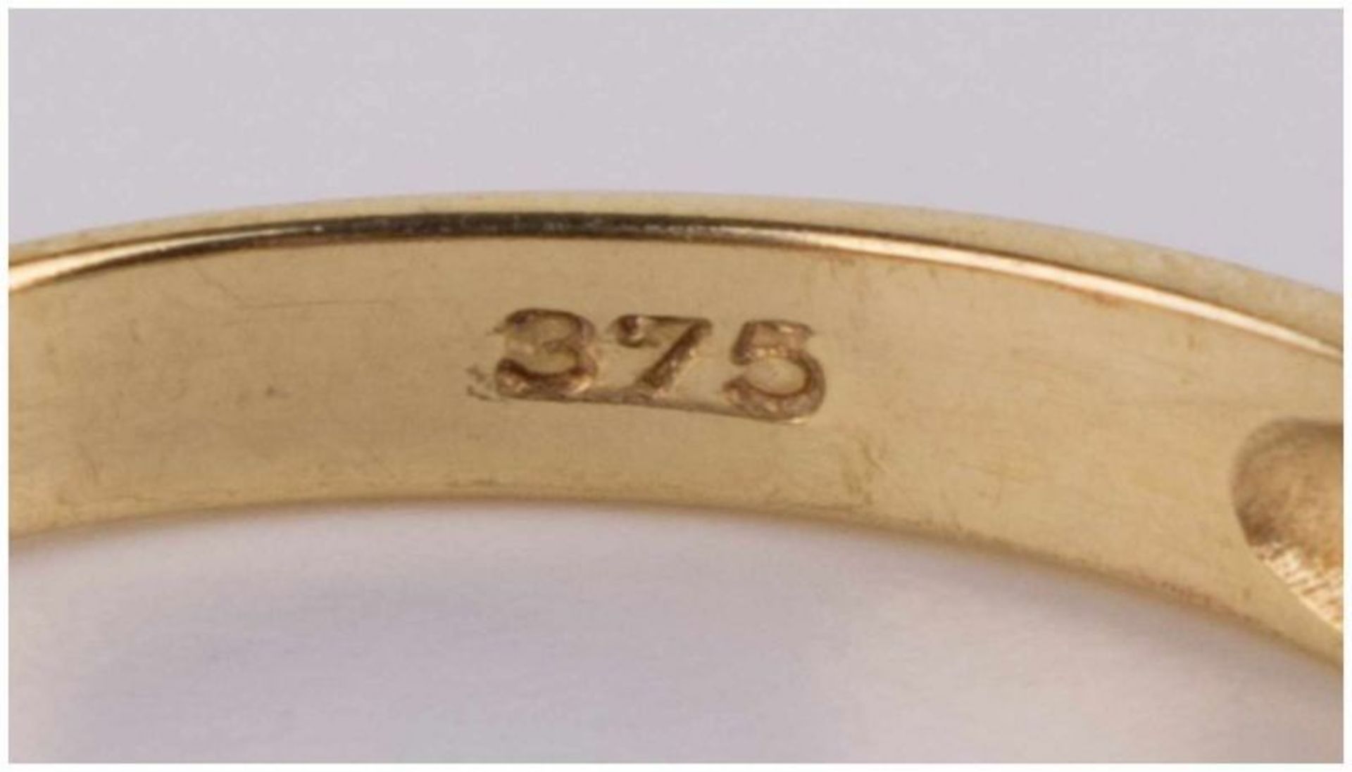 Granat-Amethist Ring / Garnet-Amethyst gold ring - GG 375/000, Gesamtgewicht ca. 1,8 [...] - Image 5 of 10