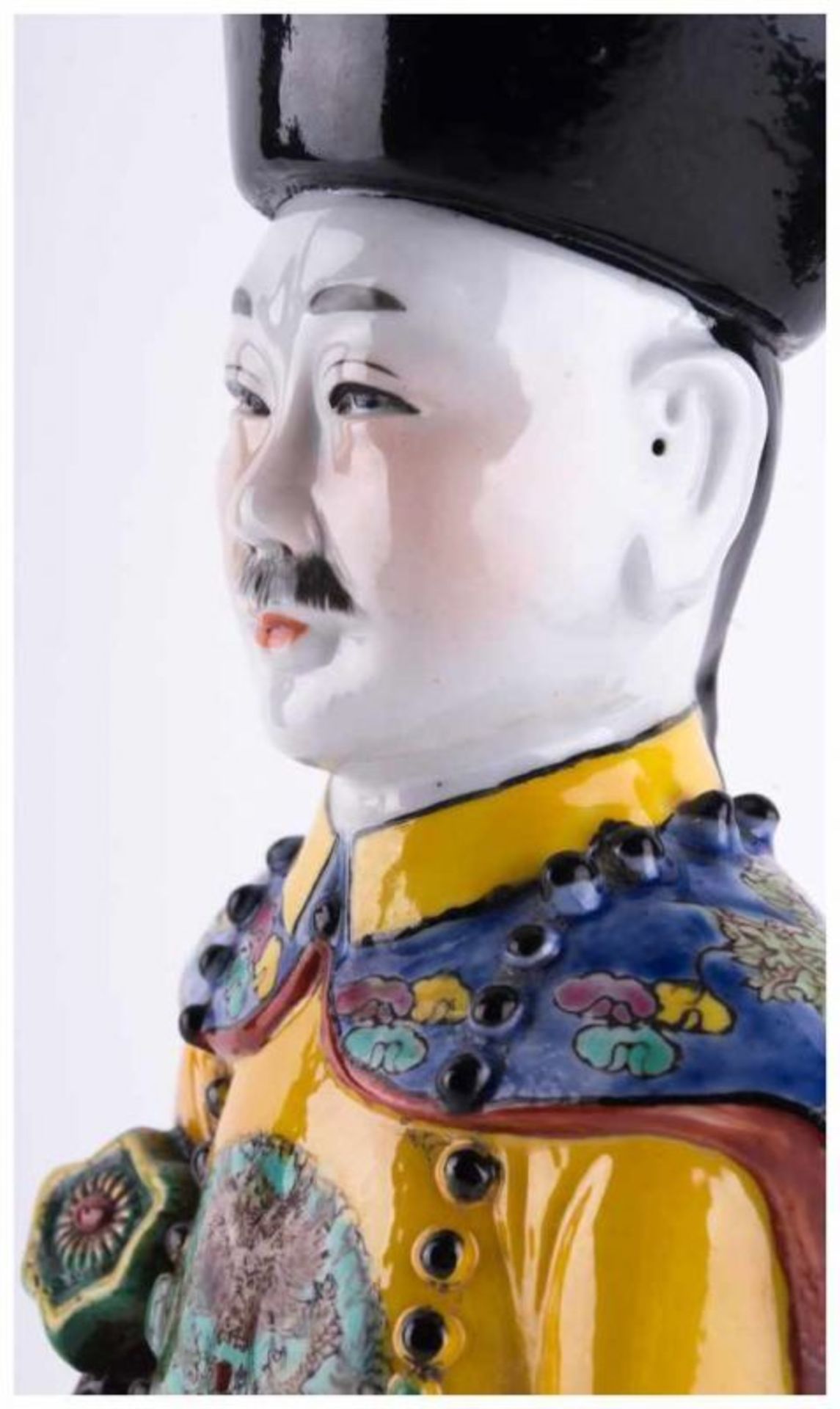 Figur China 19. /20. Jhd. / Figure, China 19th/20th century - Herrscherfigur, [...] - Bild 5 aus 8