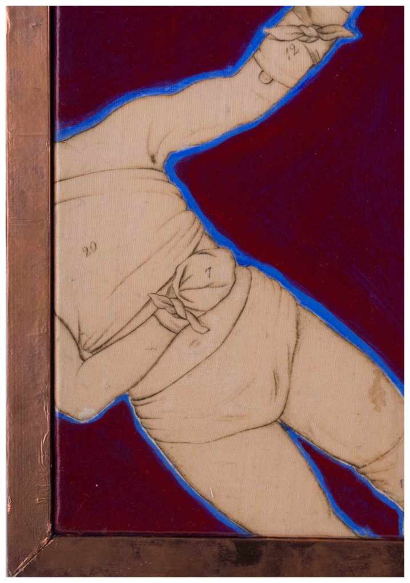 Patrick PILSL (1964-) - "Dreieck" - Öl/Leinwand, ca. 50 cm x 40 cm - - [...] - Image 9 of 12