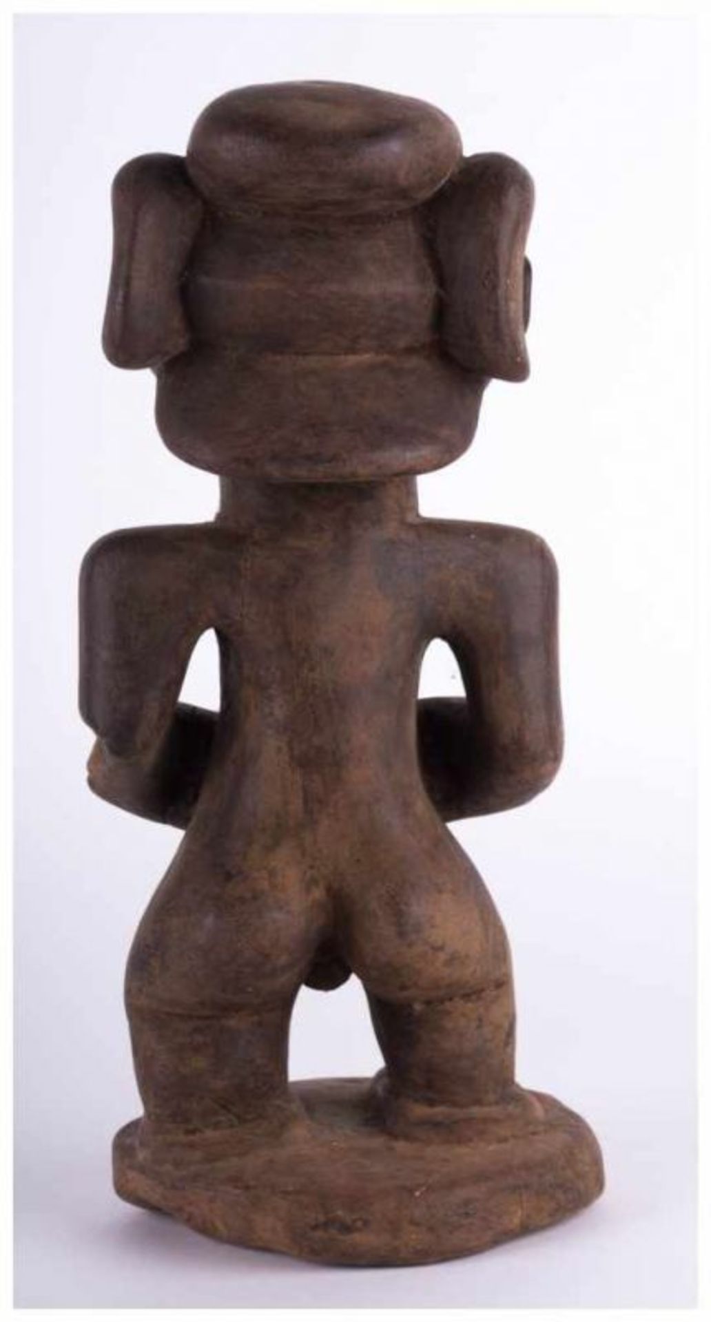 Luba Figur Zaire - Holz, H: 36,5 cm - Provenienz: Alte Diplomaten-Sammlung - - [...] - Bild 4 aus 8