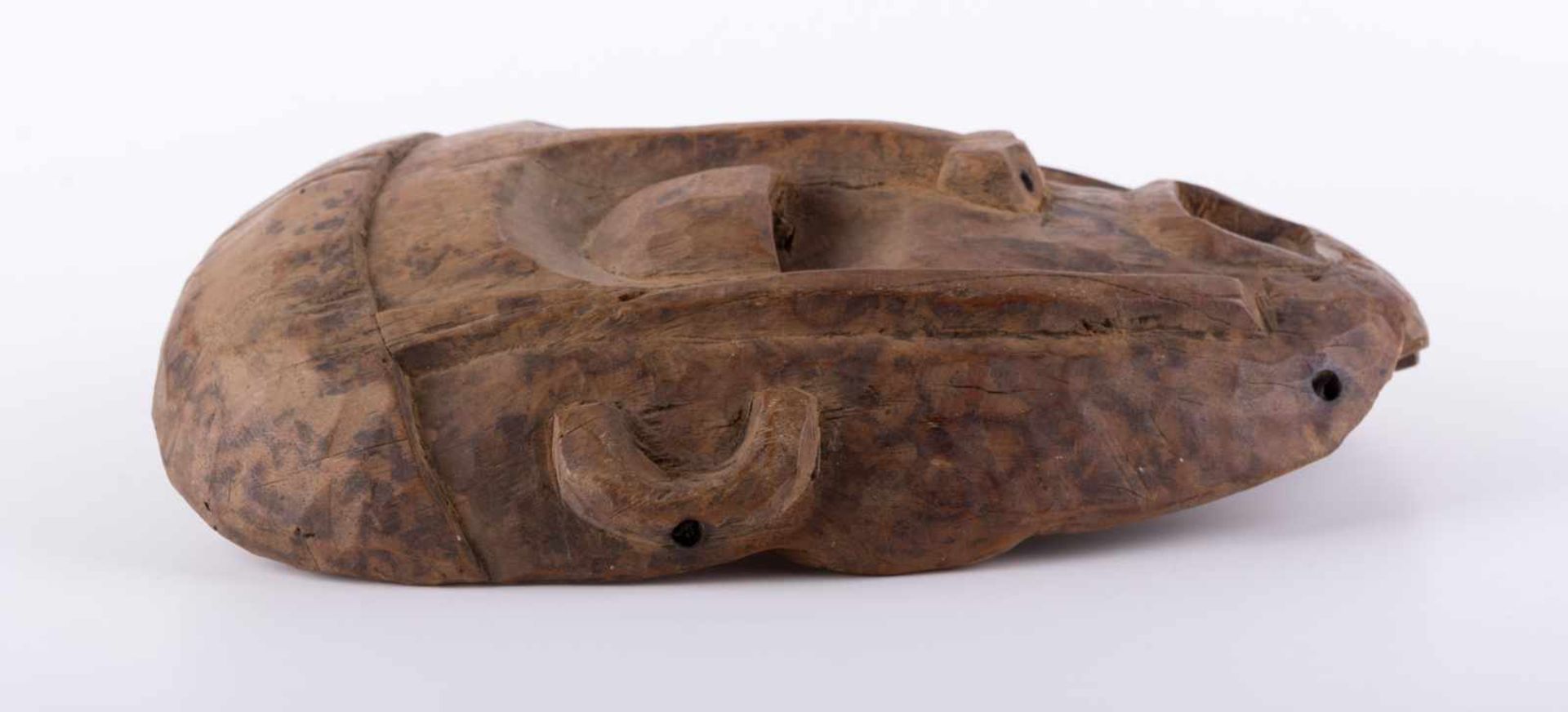 Pende Mask Zaire Holz, Maße: 25,5 cm x 20,5 cm x 8 cm, Provenienz: Alte Diplomaten-Sammlung. wood, - Bild 2 aus 3