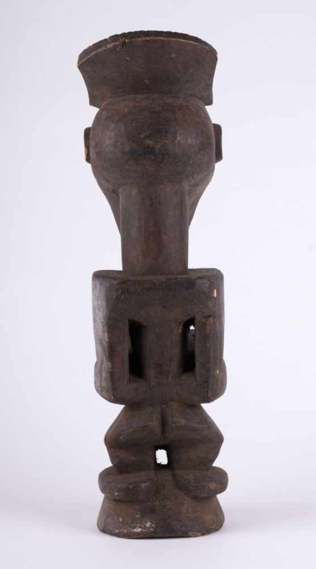 Zaire MAMBWE Woman Statuet Holz, ca. H: 51,5 cm Provenienz: Alte Diplomaten-Sammlung wood, height: - Bild 3 aus 4