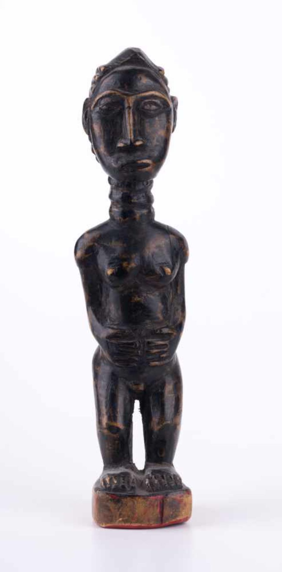 Fruchtbarkeits-Figur Afrika / Fertility figure, Africa Holz, H: 27,5 cm Provenienz: Alte