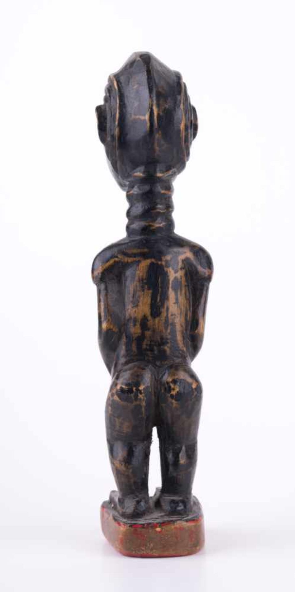 Fruchtbarkeits-Figur Afrika / Fertility figure, Africa Holz, H: 27,5 cm Provenienz: Alte - Bild 3 aus 4