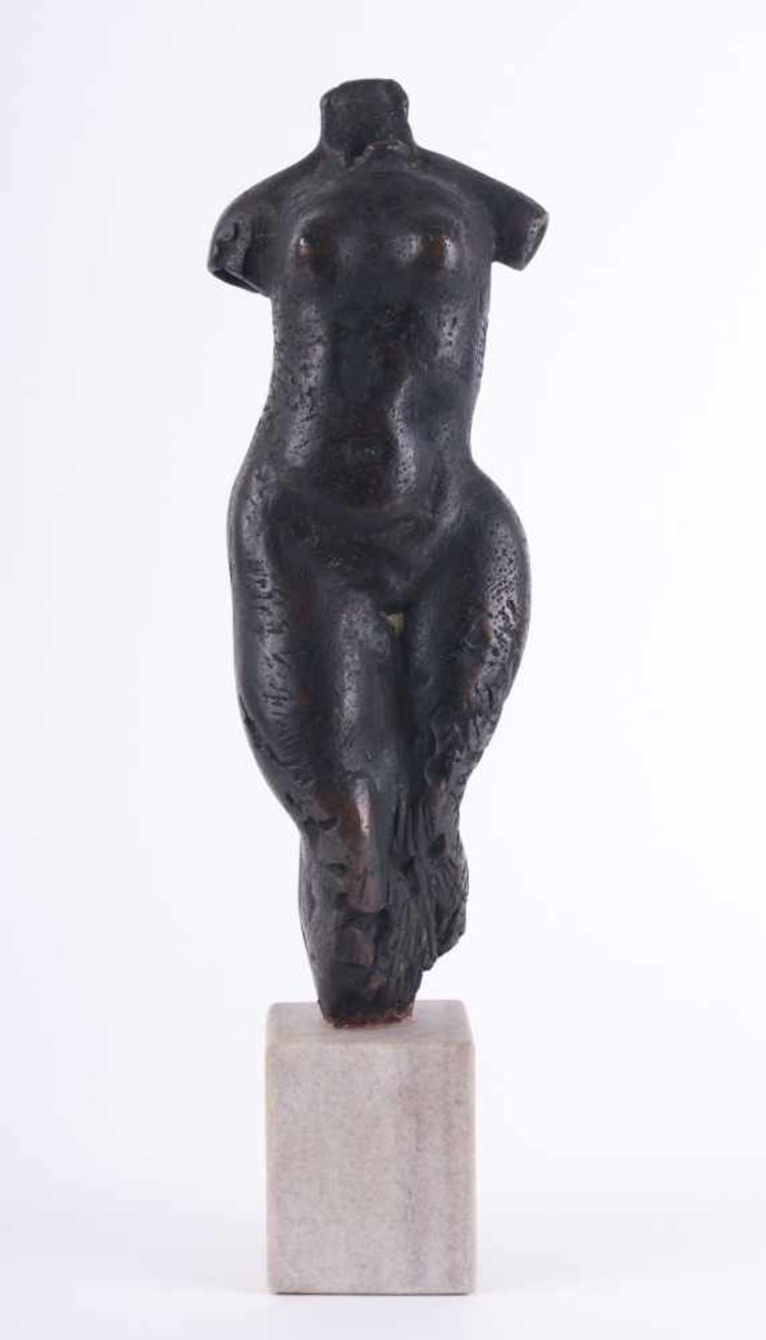 Slawomir LEWINSKI (1919-1999) "Torso" Skulptur-Volumen, Bronze, H: ca. 44 cm, signiert S. Lewinski - Bild 2 aus 14