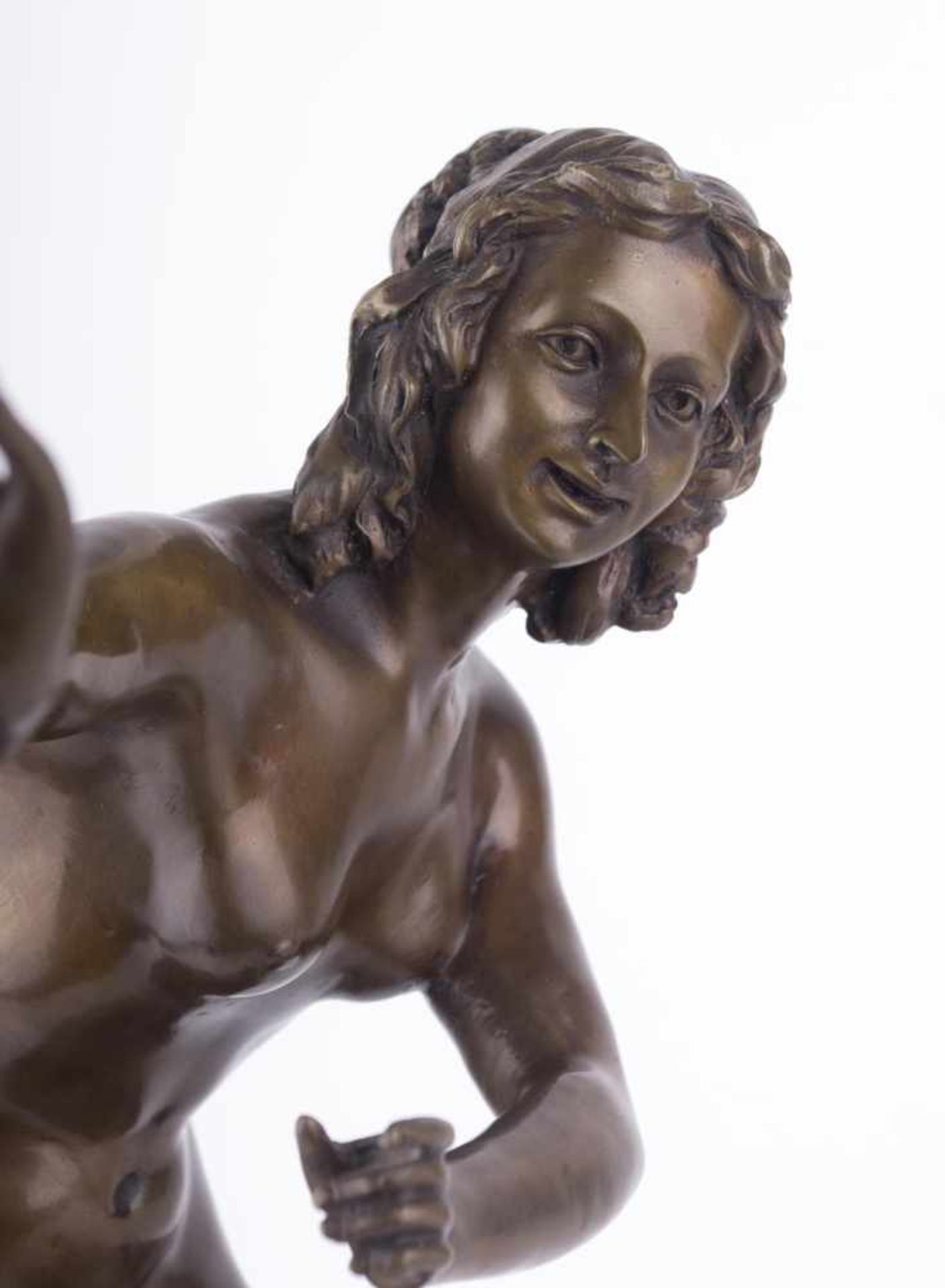 Bronzefigur signiert CL.JR. Colinet "Tänzerin" Skulptur-Volumen, Bronze, H: 45 cm, auf - Bild 9 aus 11