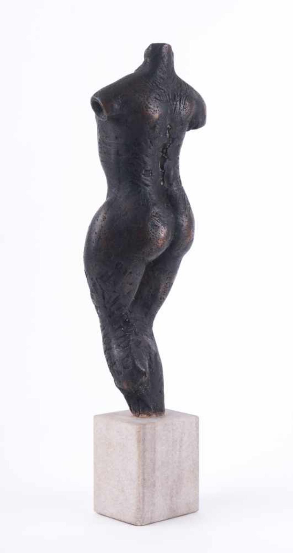 Slawomir LEWINSKI (1919-1999) "Torso" Skulptur-Volumen, Bronze, H: ca. 44 cm, signiert S. Lewinski - Bild 5 aus 14