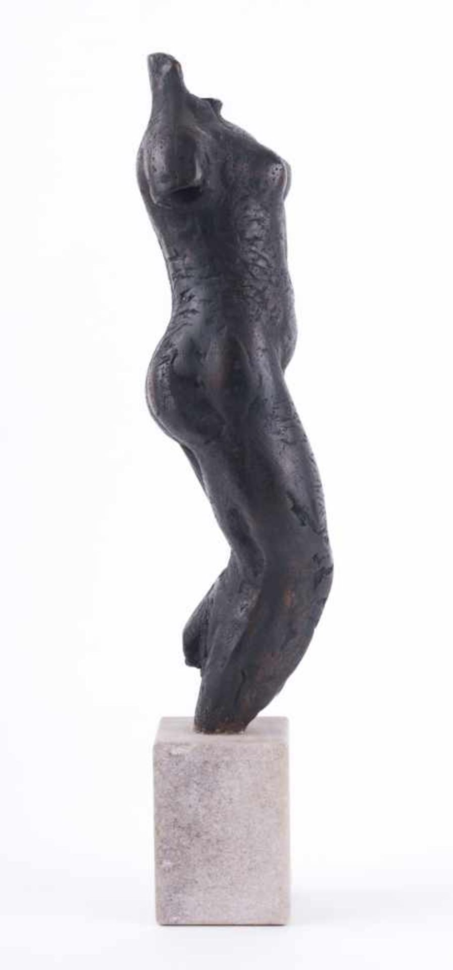 Slawomir LEWINSKI (1919-1999) "Torso" Skulptur-Volumen, Bronze, H: ca. 44 cm, signiert S. Lewinski - Bild 8 aus 14