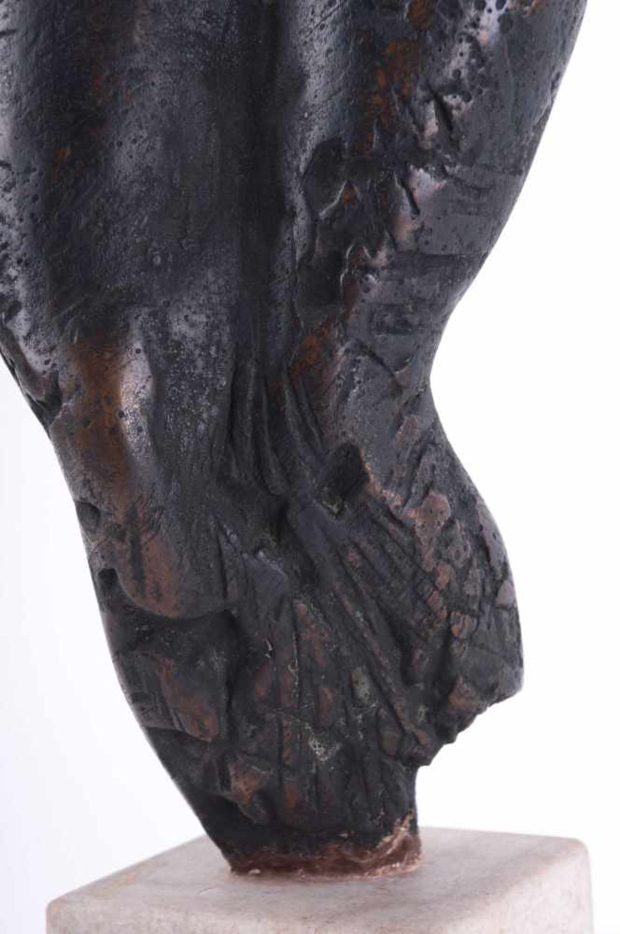 Slawomir LEWINSKI (1919-1999) "Torso" Skulptur-Volumen, Bronze, H: ca. 44 cm, signiert S. Lewinski - Bild 10 aus 14