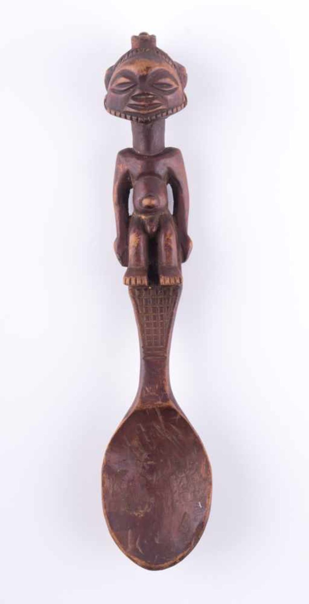 Löffel Afrika / Spoon, Africa Holz, L: 23,5 cm