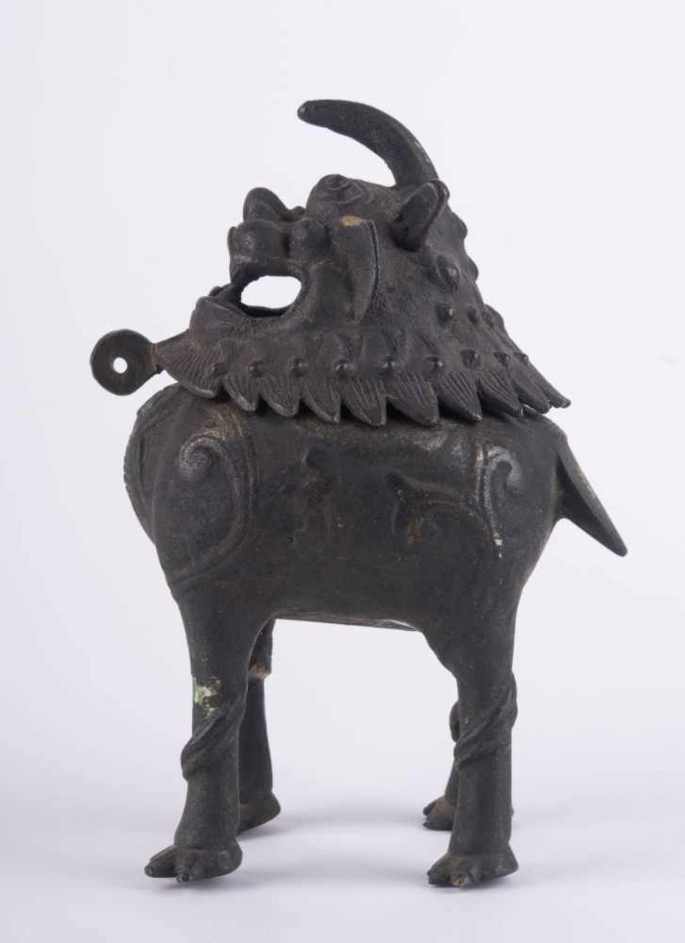 Weihrauchbrenner in Form eines Luduan, Ming Periode(1368-1644) / Incense burner in the form of a