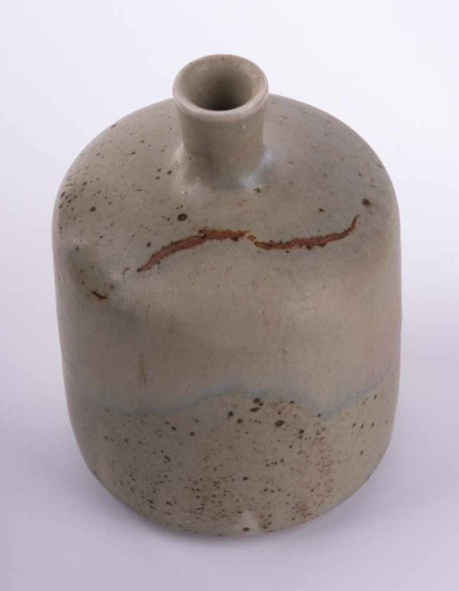 Gesa PETERSEN (1939-2009) Vase, Keramik glasiert, gemarkt, H: ca. 15,5 cm, Ø ca. 10,5 cm, Petersen - Bild 2 aus 4