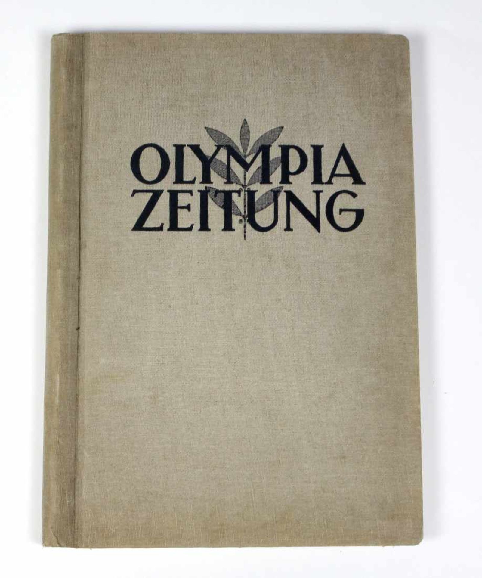 Olympia Zeitung 1936 Gebunden, Offizielles Organ der XI. Olymp. Spiele 1936 in Berlin, Hrsg. im