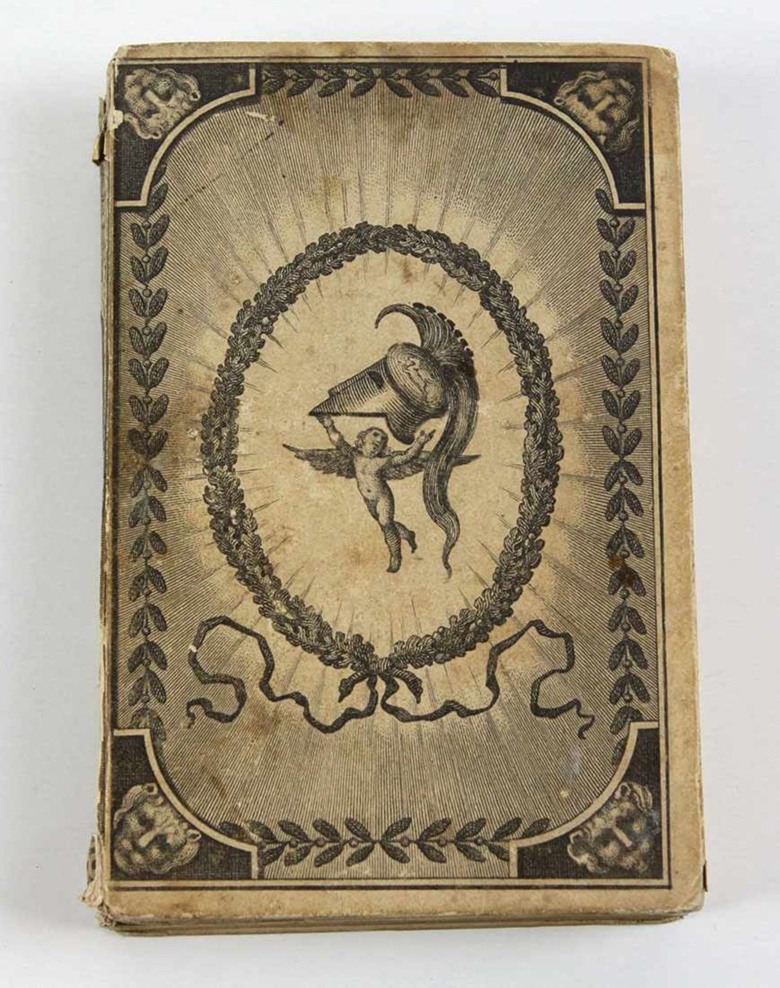 Minerva- Taschenbuch für das Jahr 1822 14. Jg., mit 9 Kupfern, Leipzig, Gerhard Fleischer 1821,