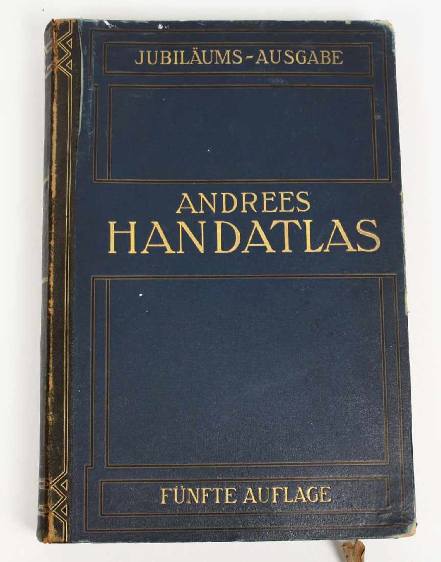 Andrees Allgemeiner Handatlas Jubiläums-Ausgabe in 139 Haupt- u. 161 Neben-Karten, 5., völlig neu