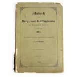 Jahrbuch Bergbau f. 1885 *Jahrbuch für das Berg- und Hüttenwesen im Königreiche Sachsen* auf das